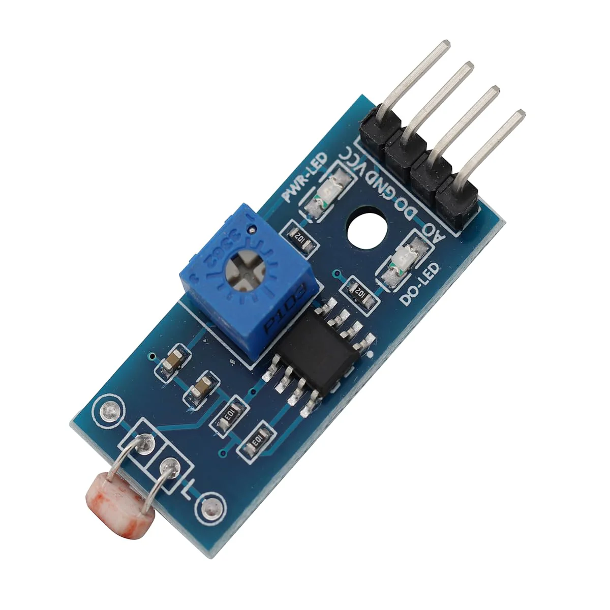 Heevhas 5pcs 4 Pin Photoresistor Sensor Light Detection Photoresistor Module Light Sensor Light Detector Module with Digital Output - Image 2