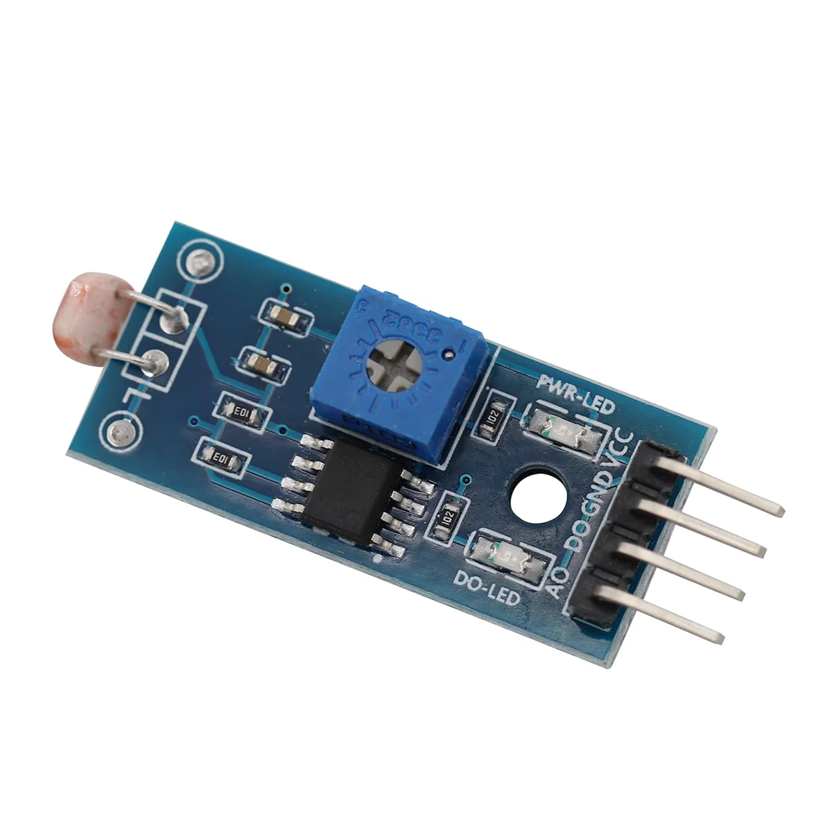 Heevhas 5pcs 4 Pin Photoresistor Sensor Light Detection Photoresistor Module Light Sensor Light Detector Module with Digital Output - Image 3