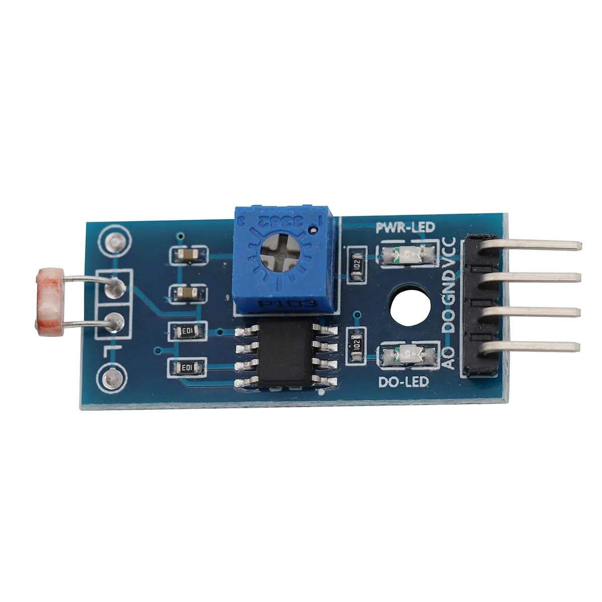 Heevhas 5pcs 4 Pin Photoresistor Sensor Light Detection Photoresistor Module Light Sensor Light Detector Module with Digital Output - Image 4