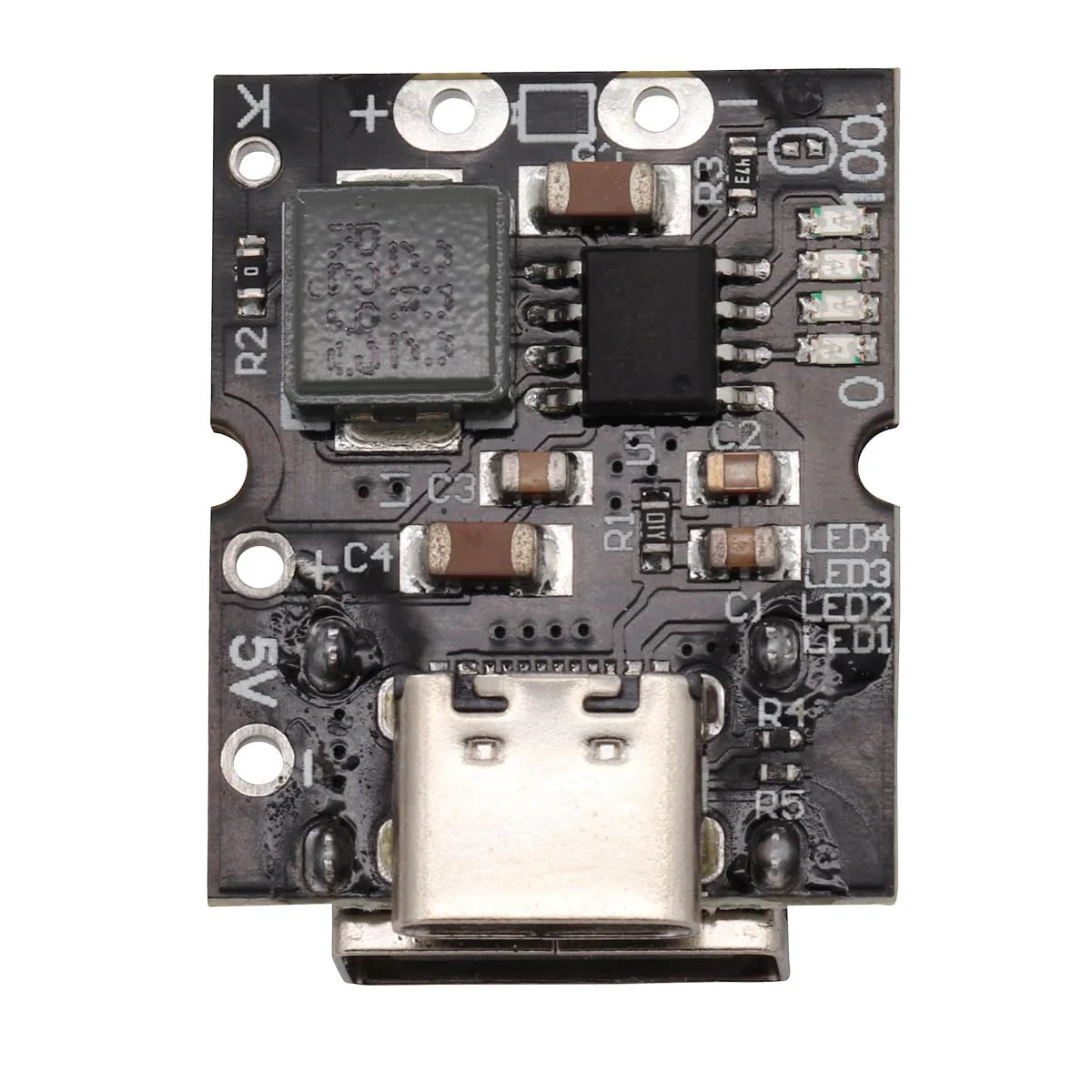 Heevhas 5V 2A Type-C USB Boost Step-Up Power Supply Module High Precision Lithium Battery Charging Protection Converter Boost Integrated Discharge Module (Pack of 3) - Image 2