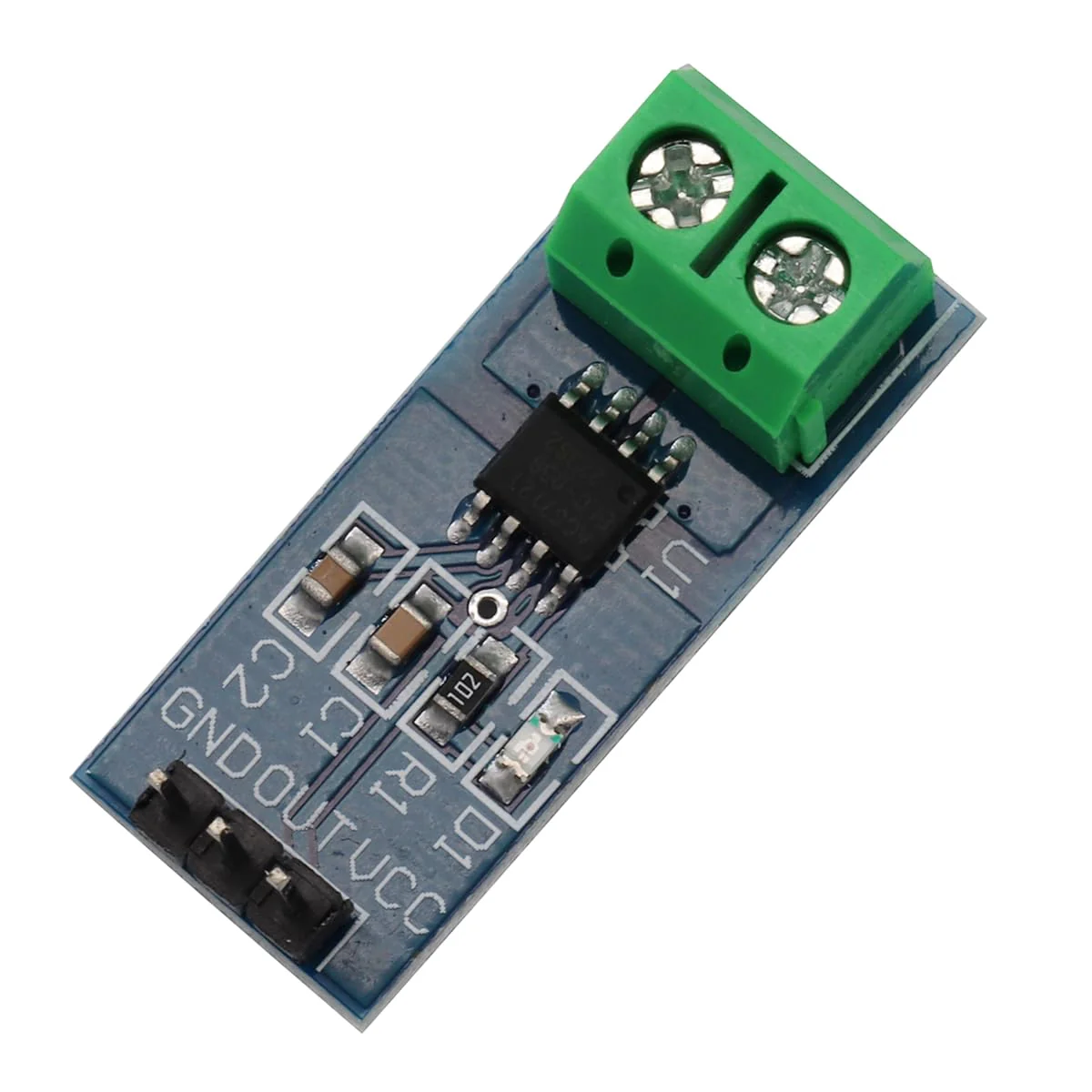 Heevhas ACS712 5A ACS712ELC-05B Current Sensor Module Hall Current Sensor Range Module for Arduino (Pack of 2) 2 x 5 A - Image 4