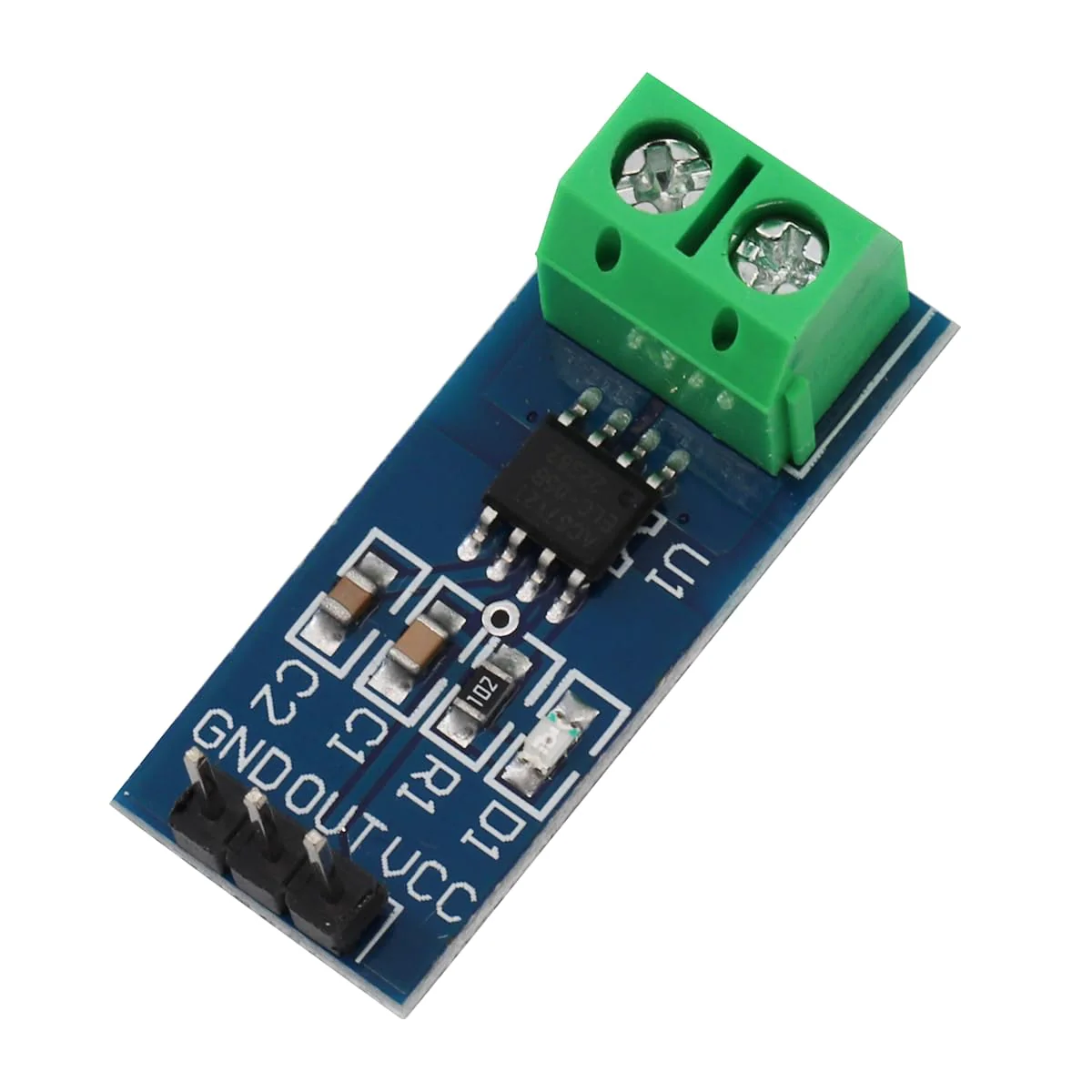 Heevhas ACS712 5A ACS712ELC-05B Current Sensor Module Hall Current Sensor Range Module for Arduino (Pack of 2) 2 x 5 A - Image 5