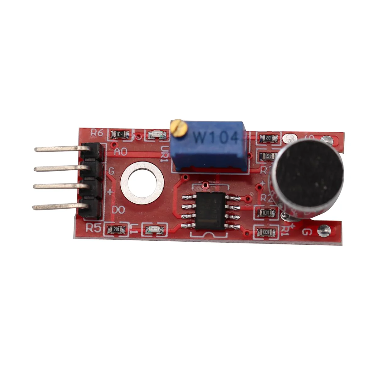 Heevhas KY-037 4 Pin Voice Recognition Sensor Module Sound Recognition Module Microphone Transmitter for Intelligent Robot Car Kits with Cable (Pack of 3) - Image 5