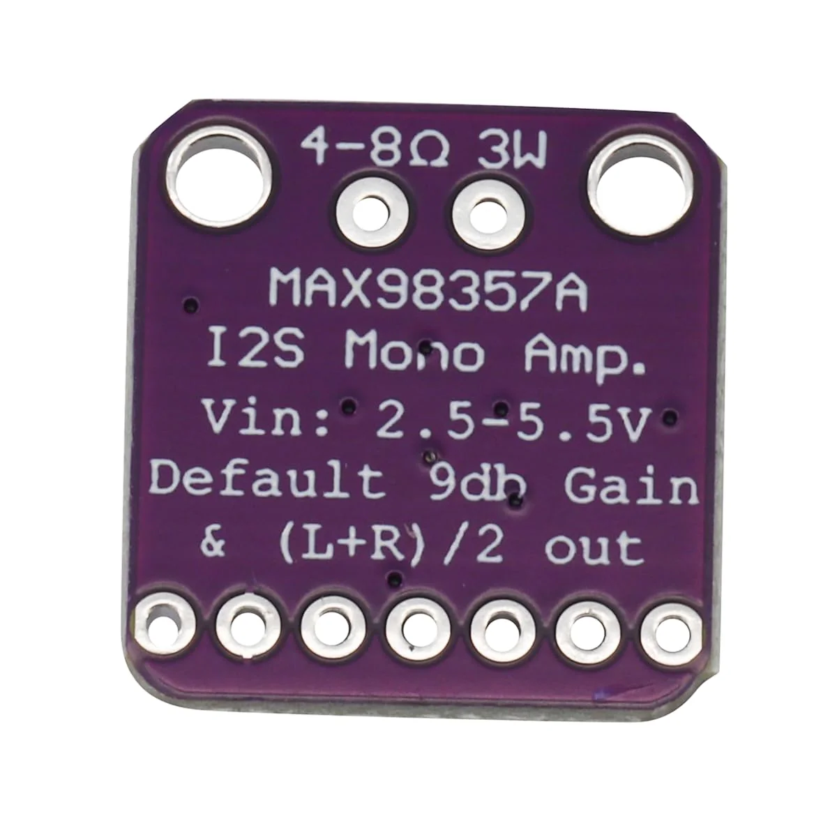 Heevhas MAX98357 Audio Power Amplifier Module I2S Class D Filterless Audio Amplifier Board for Raspberry Pi (Pack of 3) - Image 5