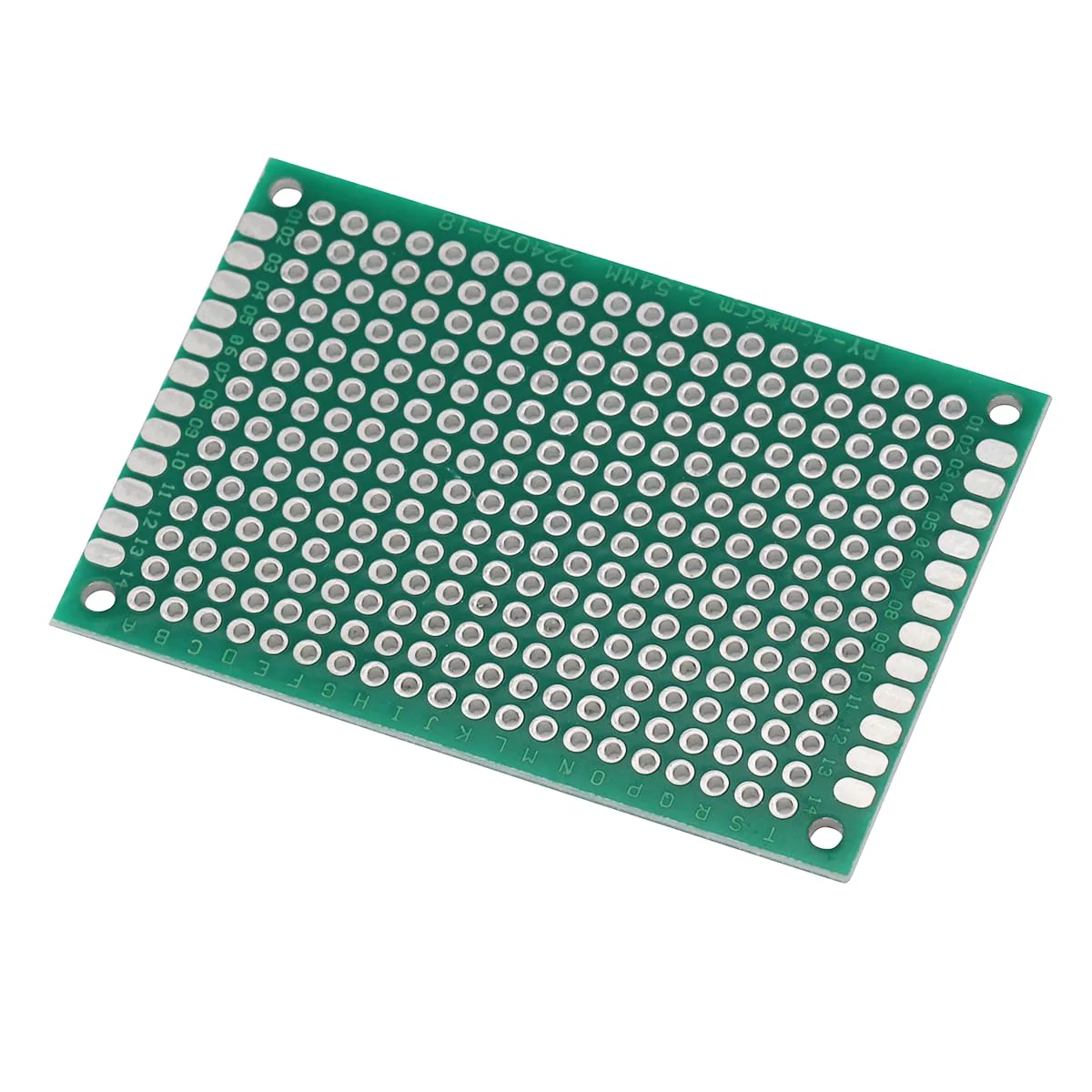 Heevhas Universal Board Double-Sided Circuit Boards Universal Circuit Board Hole Grid Board PCB 2x8 3x7 4x6 5x7 cm Prototype Kits PCB Board (Each Size 3 Pieces, Total 12 Pieces) 12PCS 2X8 3X7 4X6 5X7CM - Image 4