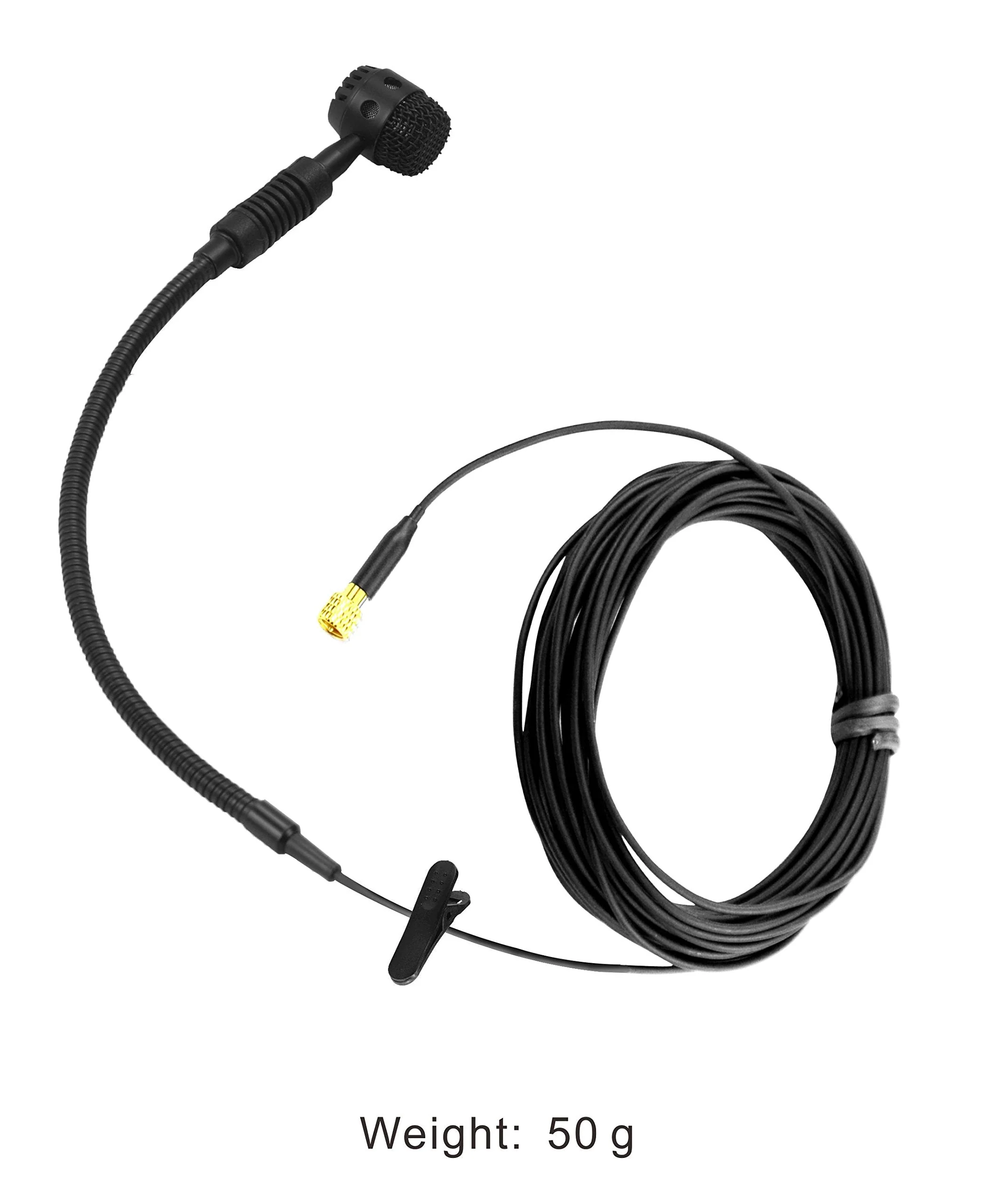 HEIMU Clip On Instrument Condenser Microphone + Universal Clip (for Flute) for Flute - Image 8