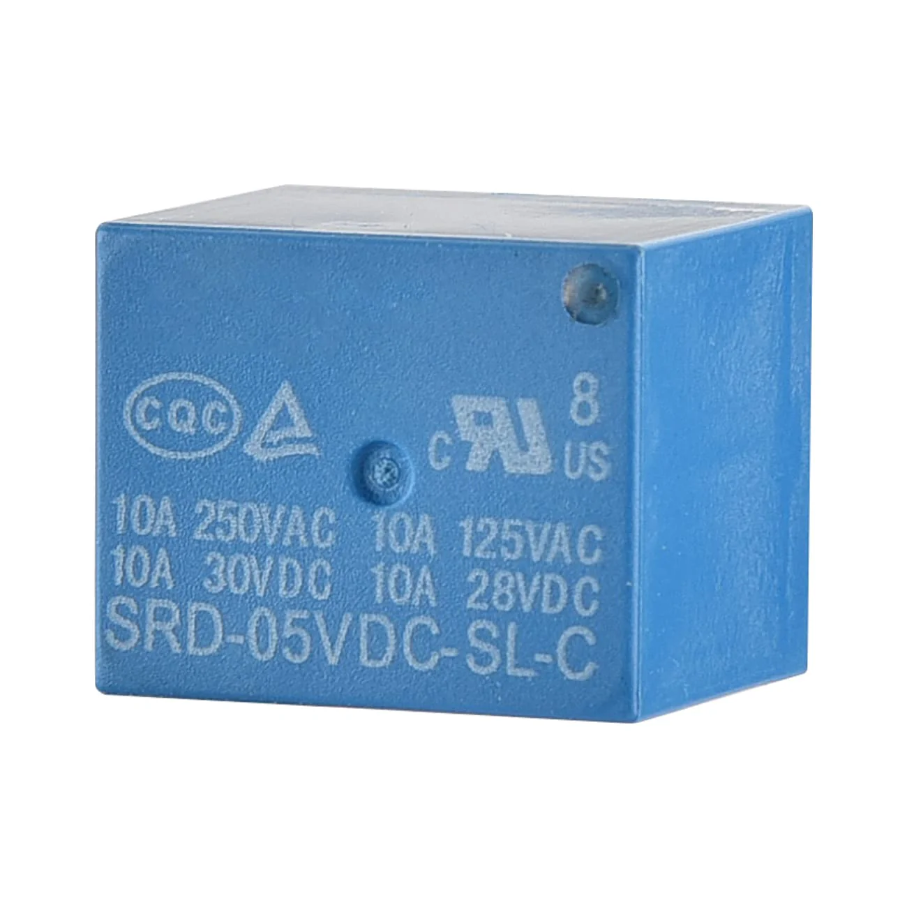 Heschen - PC Relay SRD-05VDC-SL-C DC5V Coil SPDT 10A 250VAC 5 Pin Terminal 2 Pack - Image 2