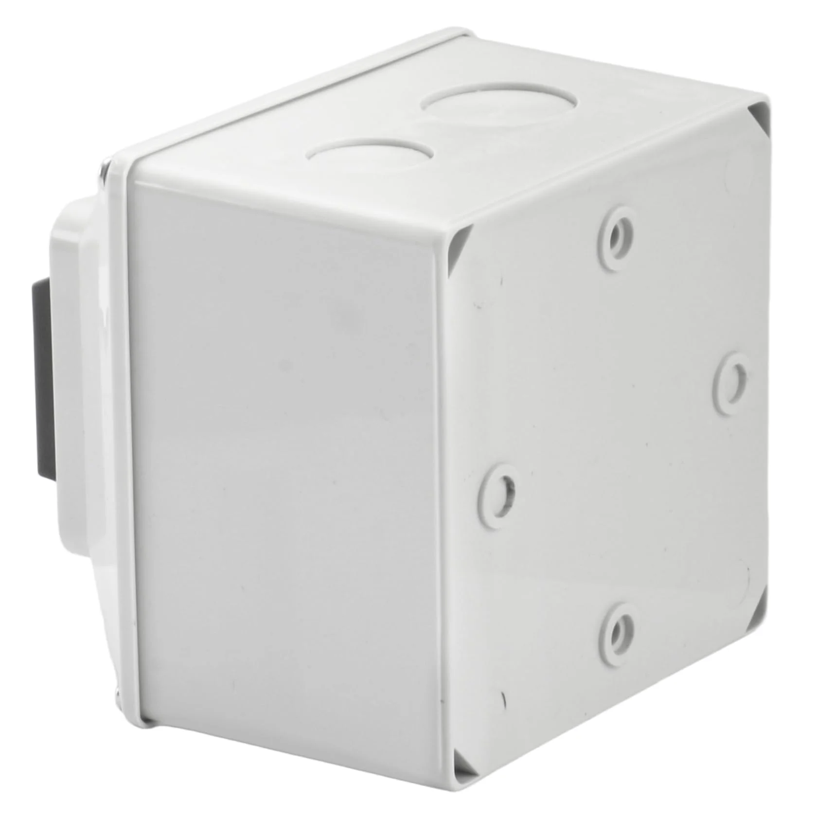 Heschen Universal Rotary Cam Selector Changeover Switch, SZW26-63/D202.2D, 660V 63A, ON-Off-ON, 3 Position 2 Phase 8 Terminals, with Master Switch Exterior Box, Gray - Image 9