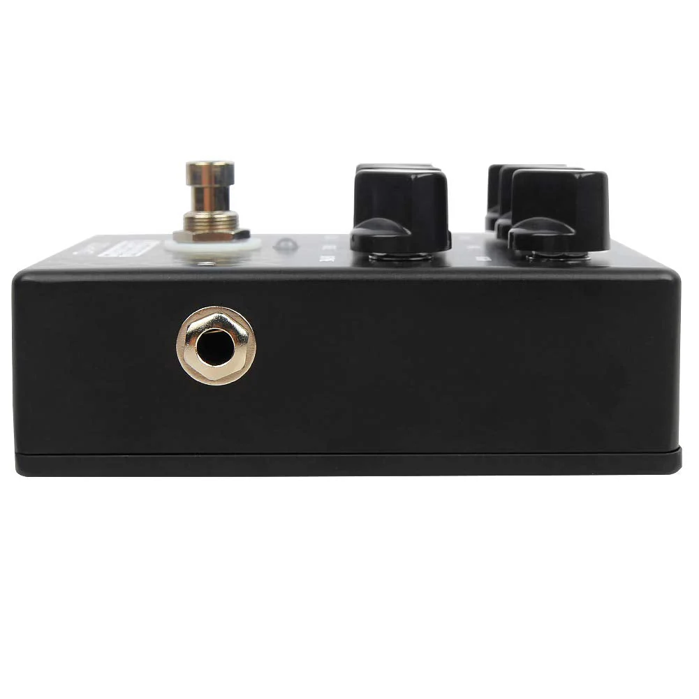 Hi-Gain Box Distortion Pedal - California Mesa Boogie Amp Simulation | 5 Control Knobs for Custom Tone Shaping | All-Analog Overdrive | 9V DC Power Supply - Image 3