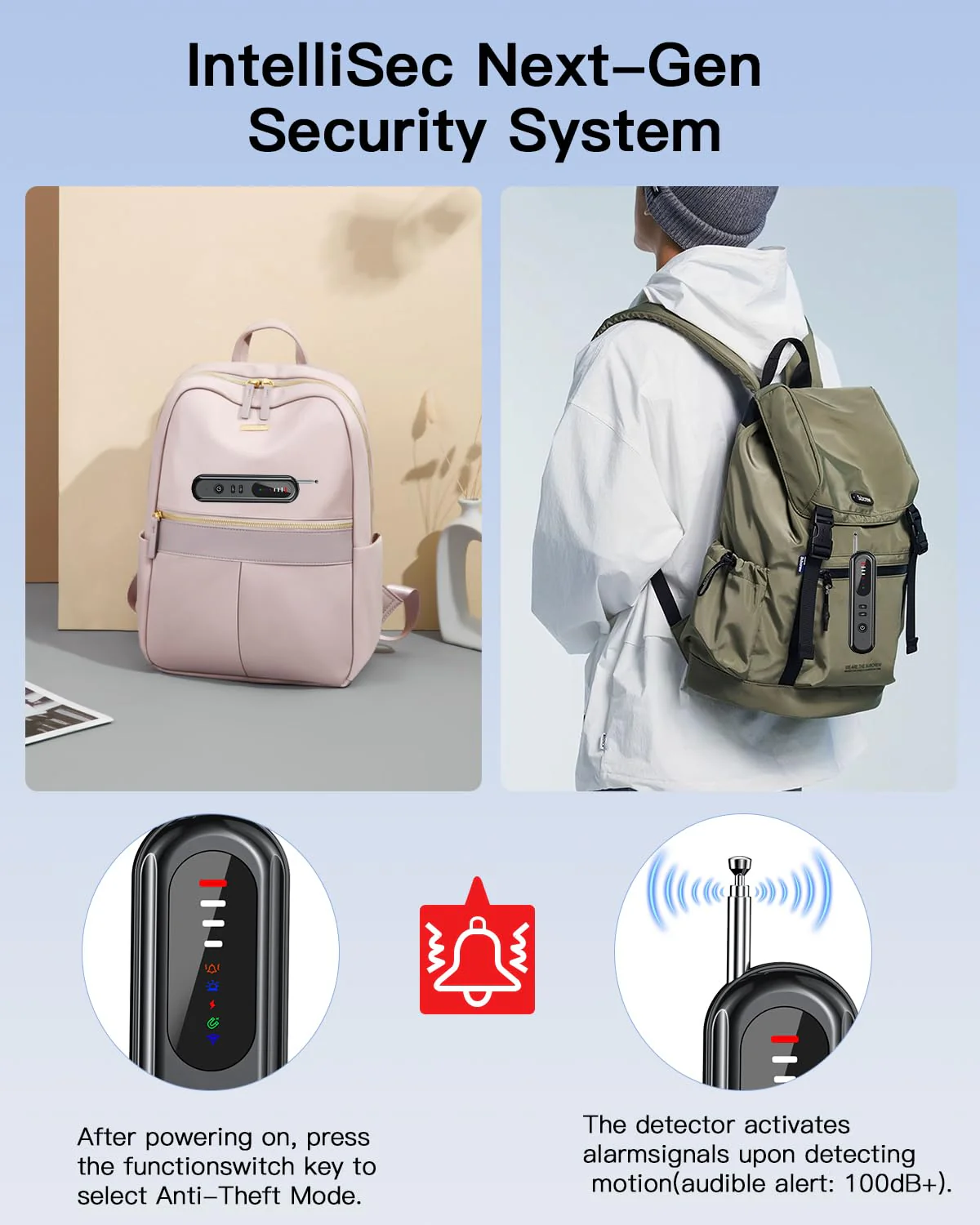 Hidden Camera Detector, Anti-Spy Camera Finder, RF Signal & WiFi Scanner, GPS Tracker & Bug Detector, 6 Modes Portable Privacy Protector for Travel, Hotel, Car, Bathroom– Spy Device Detection Pen - Image 6