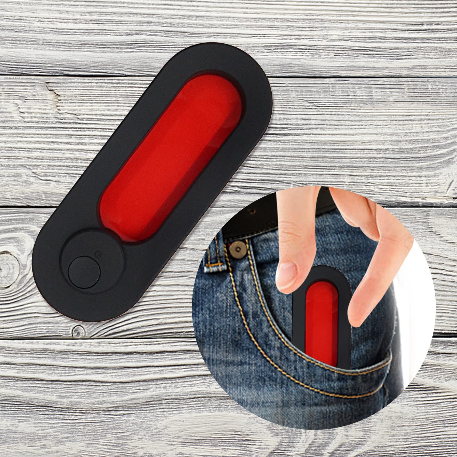 Hidden Camera Detector, LED Hidden Device Detector with Infrared Viewfinders - Pocket Sized Anti Spy Camera Finder Locates Hidden Camera in AirBnB, Hotels and Bathroom - Image 6
