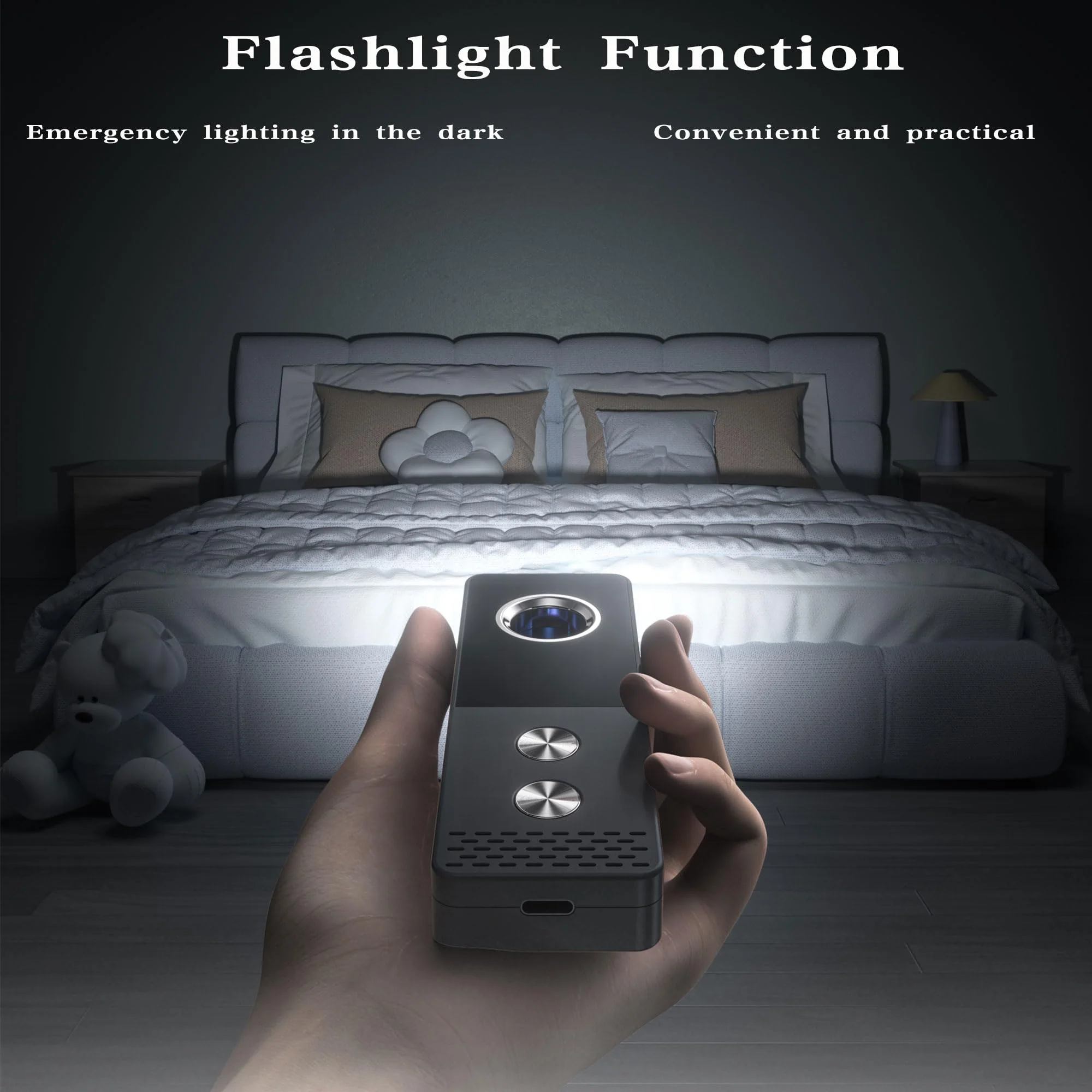 Hidden Camera Detector - RF Bug Detector Device for Privacy Protection | Anti-Spy Finder for Travel & Hotels - Image 7
