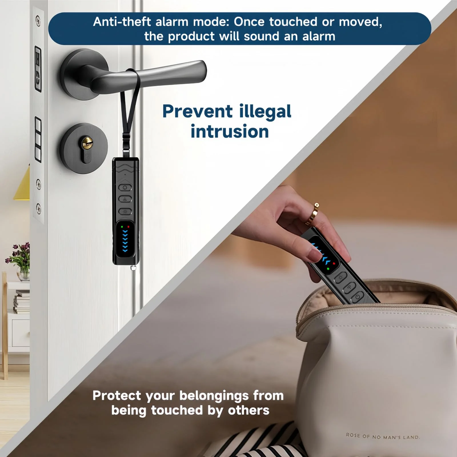 Hidden Camera Detectors,Anti-Spying Device,Portable GPS Tracker Detector and Bug Sweeper Device,Wireless Signal and RF Scanner,Hidden Camera Finder for Travel,Hotels,Home,Office,Car - Image 6