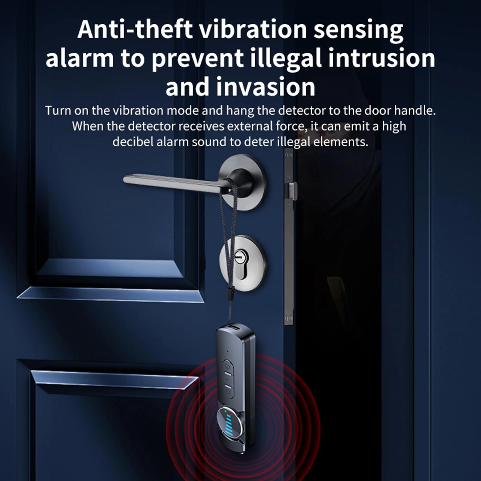 Hidden Camera Detectors, Portable Anti-Spy Device,Privacy pen,RF Signal Scanner, GPS Tracker & Bug Detector with Anti-Theft Alarm Mode for Hotels, Travel, Home & Office Privacy Protection Tool - Image 3
