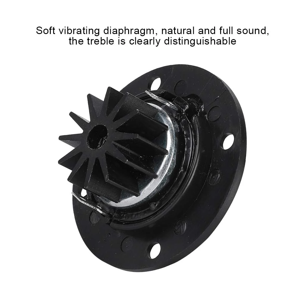 HiFi Speaker, 2Pcs 30W 6Ω Dome Tweeter Magnet Treble Speaker Silk Film HiFi Loudspeaker Magnet 20mm Vibrating Diaphragm - Image 3