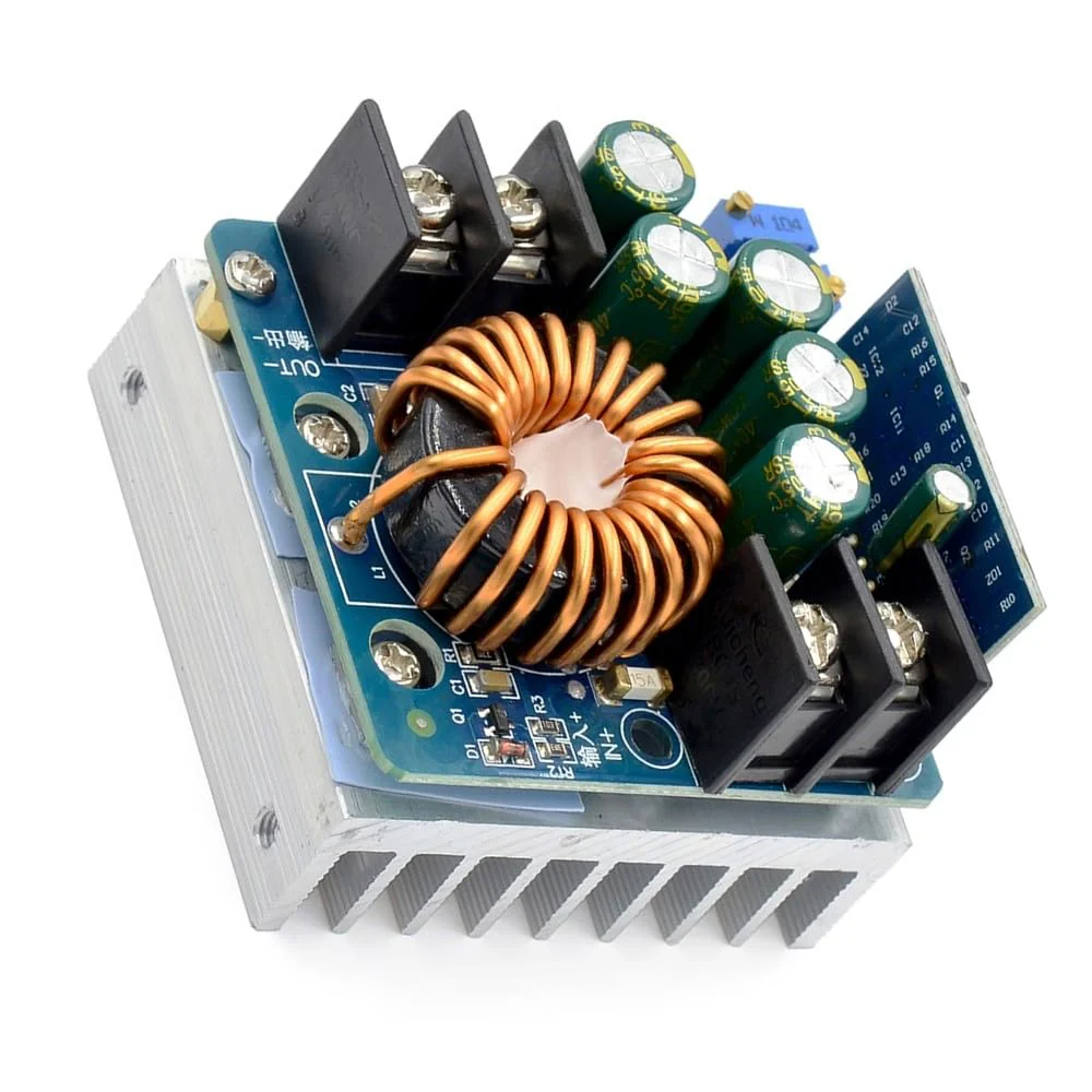 High Power Step Down Converter, 400W DC-DC 10.5V-60V to 0-45V Adjustable Supply Module, Buck Power Regulator Module - Image 3