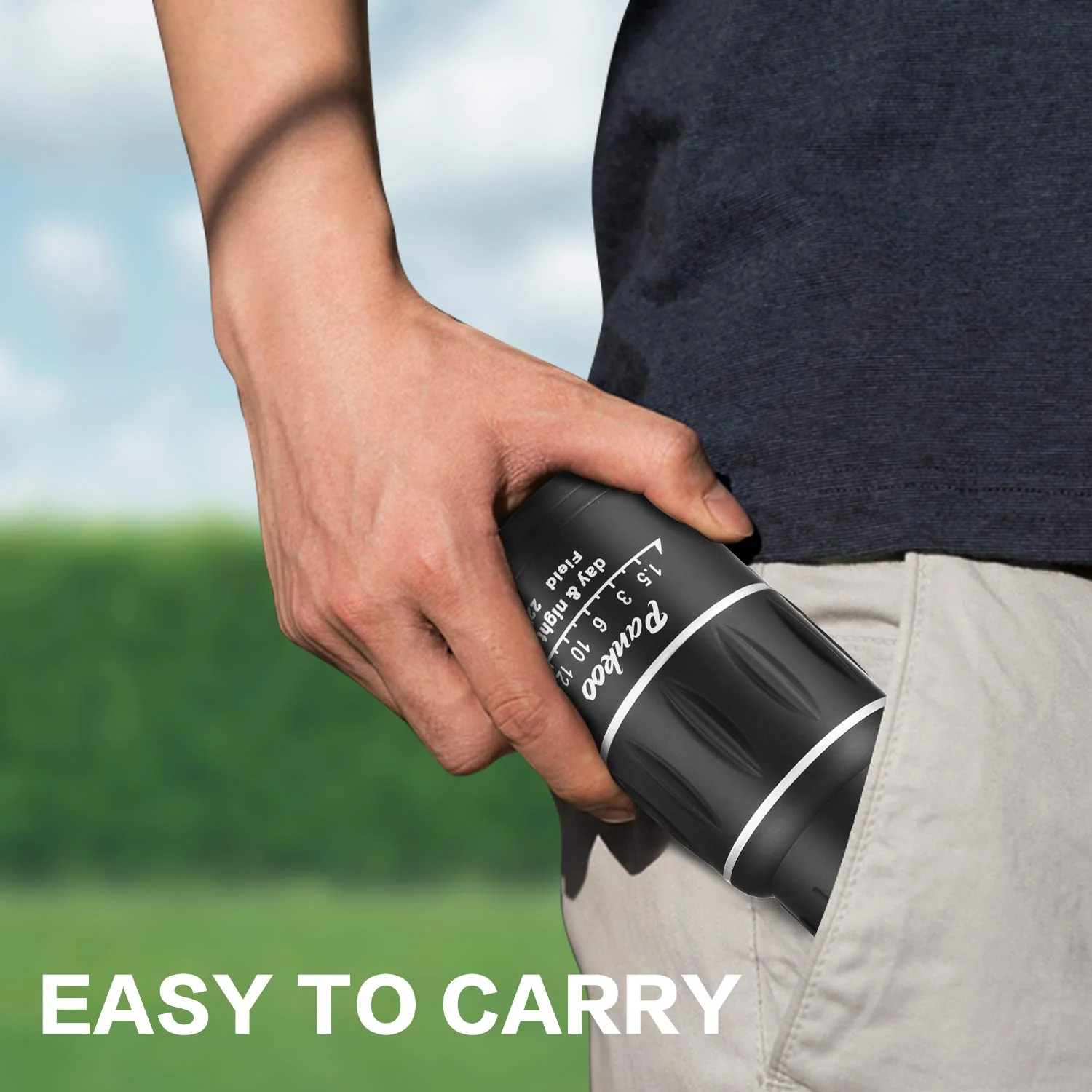 High Powered 16X52 Monocular Telescope for Adults - 2025 Power Prism, Compact HD Scope, Suitable for Gifts, Outdoor Activities, Concert, Travelling & Bird Watching 16xmonocular - Image 4
