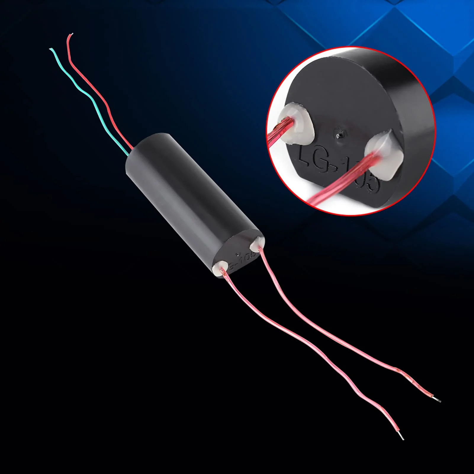 High Voltage Pulse Generator, DC 3.7 V-6 V to 50 kV Boost Step-up Module High Voltage Transformer, 50000 V Super Arc Ignition Coil Module CE Certification - Image 4