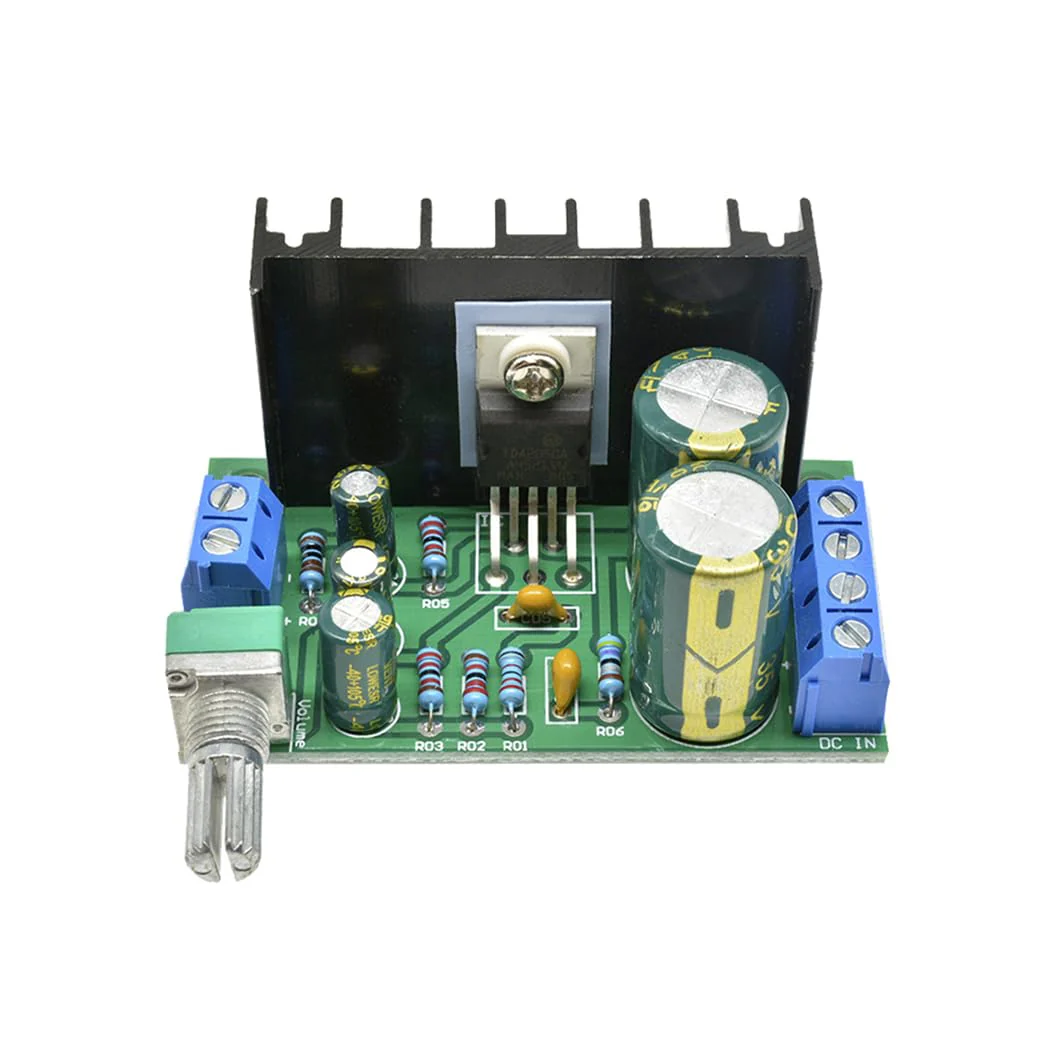 HiLetgo 2pcs TDA2050 Mono Audio Amplifier Module Digital Mono Amplifier Board AMP DC/AC 5-24V Output 5W-120W for Speaker - Image 3