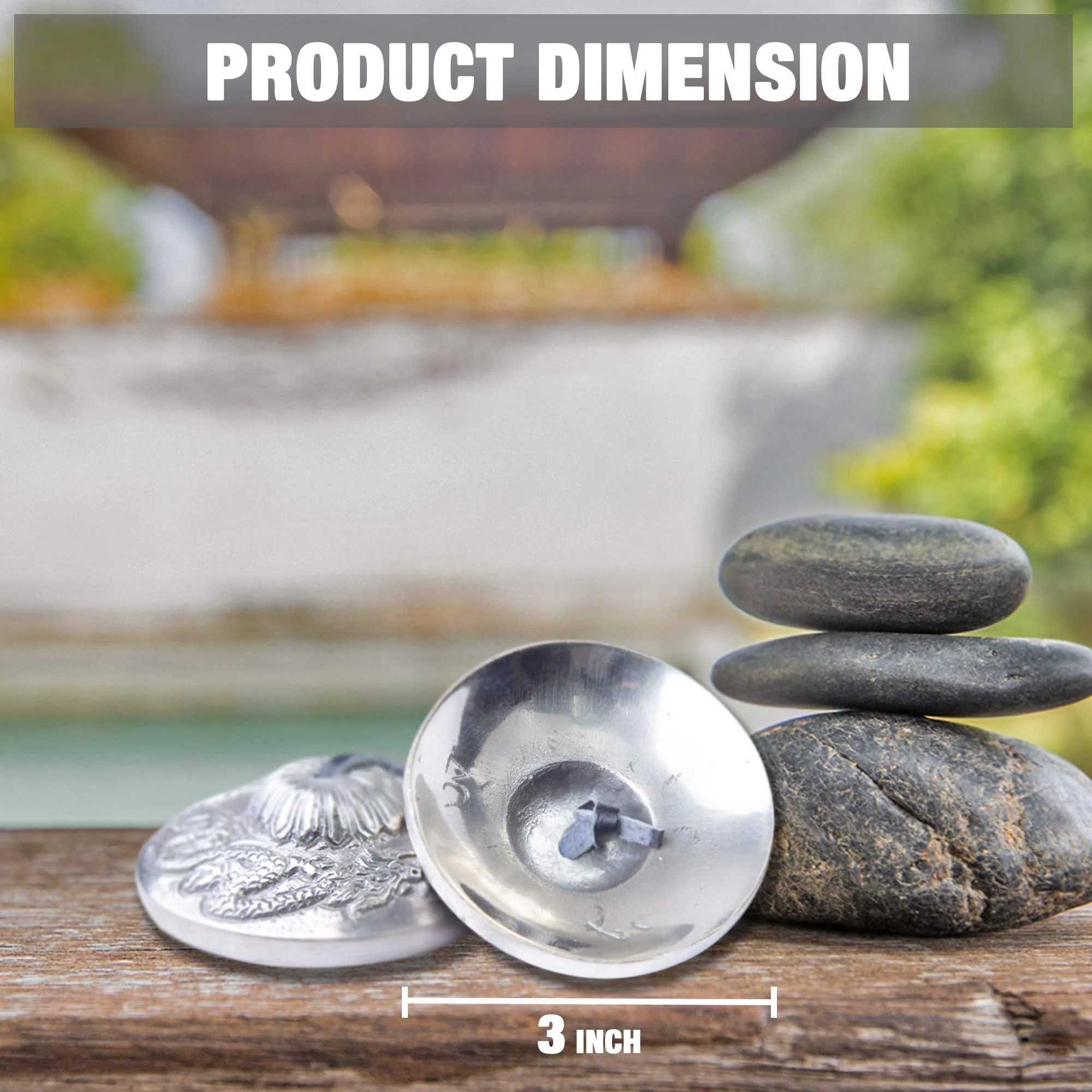 Himalayan Bazaar Tingsha Cymbals Bells - Easy To Play - Meditation Mindfulness Bronze Chime For Chakra Healing Sound Bath Spiritual Gifts Handcrafted Tibetan - Image 4