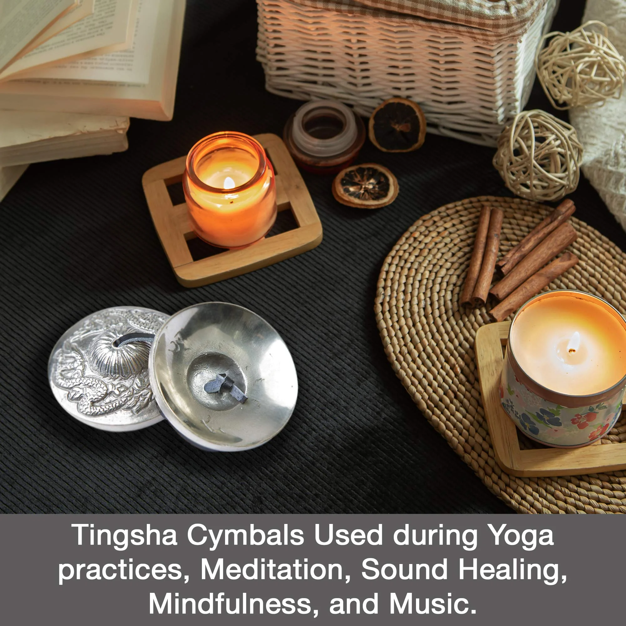 Himalayan Bazaar Tingsha Cymbals Bells - Easy To Play - Meditation Mindfulness Bronze Chime For Chakra Healing Sound Bath Spiritual Gifts Handcrafted Tibetan - Image 5