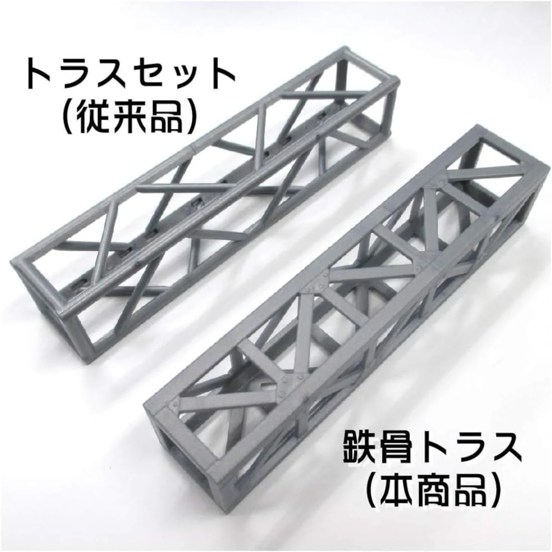 Hobby Base Premium Parts Collection Steel Truss Set Red Non-Scale ABS PPC-K39RD Display Accessories - Image 5