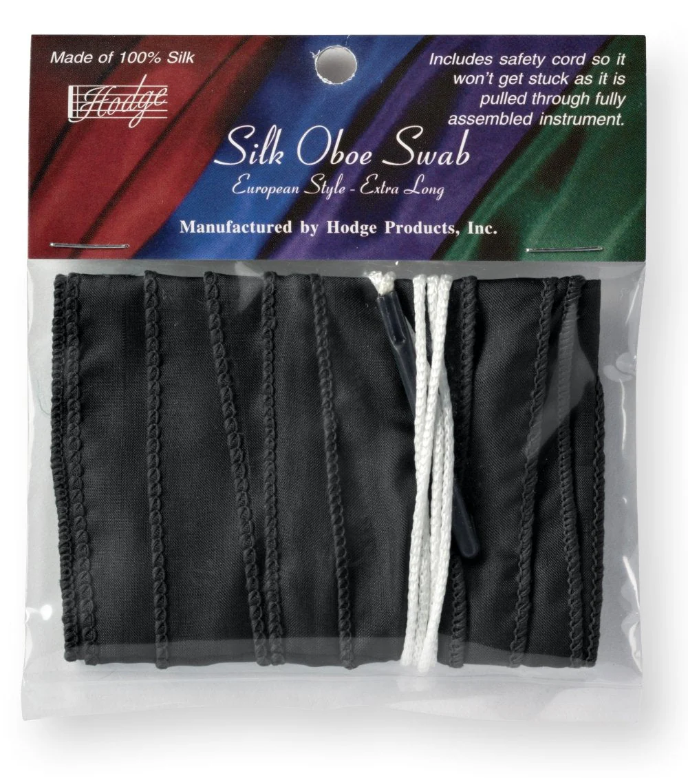 Hodge Silk Long Oboe Swab - Black - Image 2