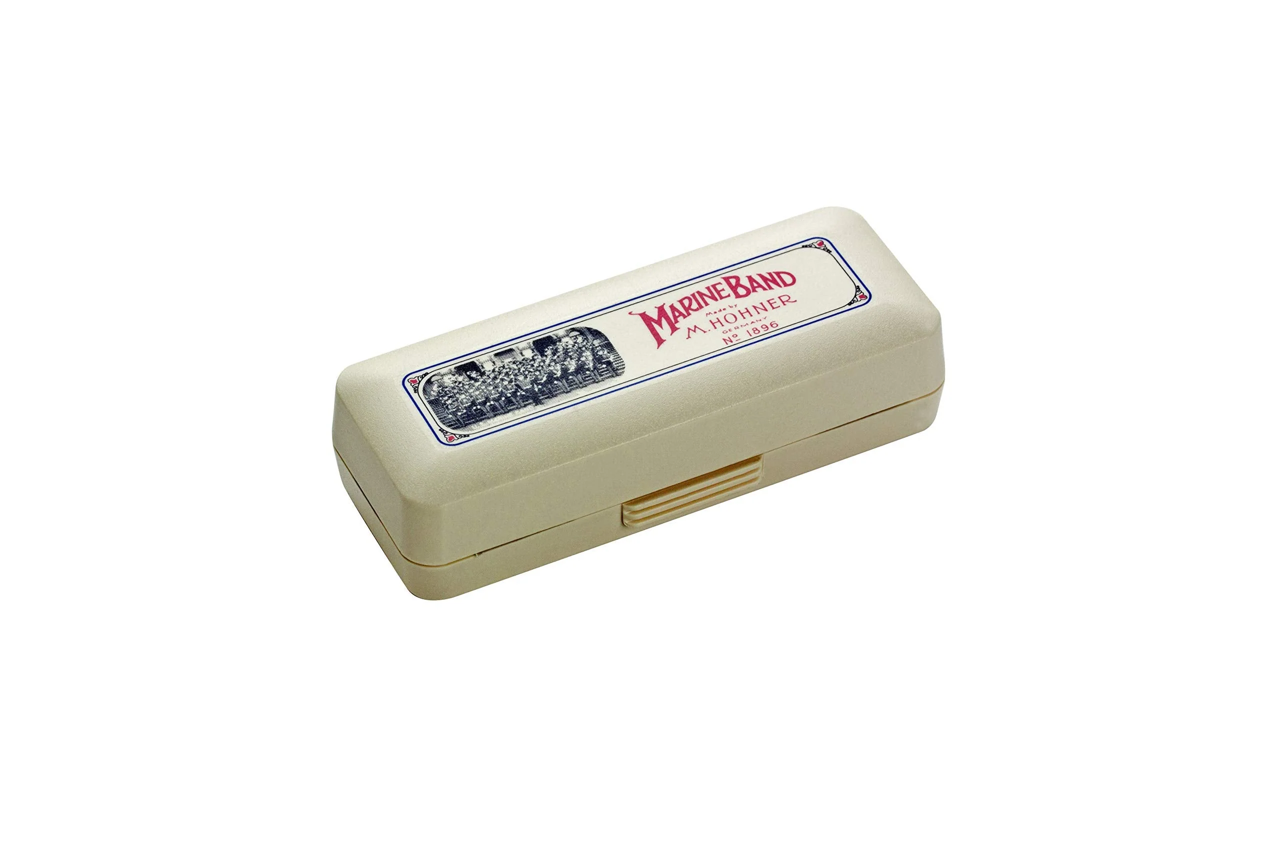 Hohner Marine Band 1896 Diatonic Harmonica Silver - Image 3