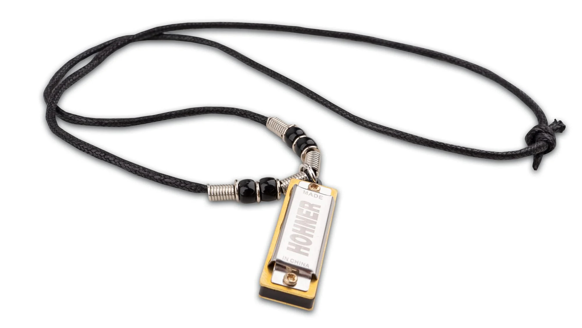 HOHNER Mini Harmonica Necklace Black black (black 19-3911tcx) - Image 6