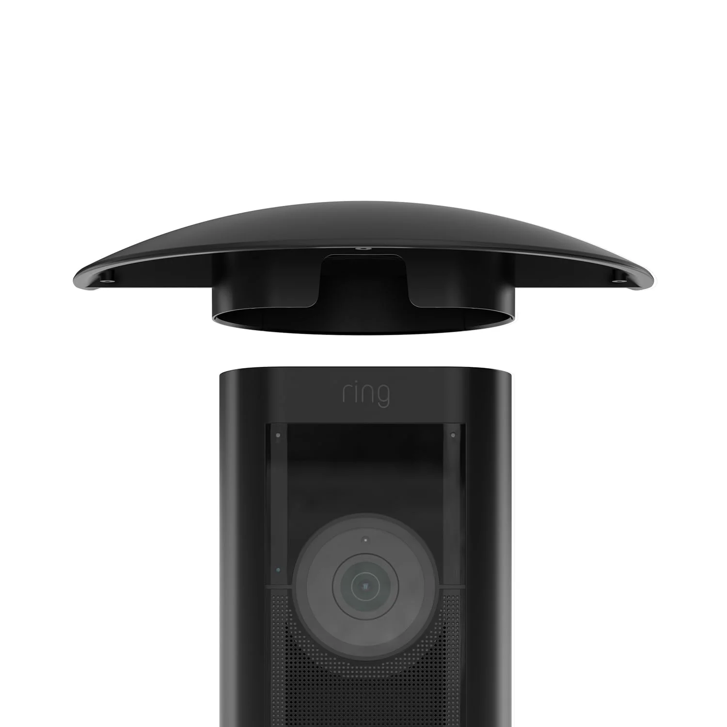 Holicfun UV and Rain Resistant Shade Cover for Stick Up Cam Pro (Black) Black - Image 4
