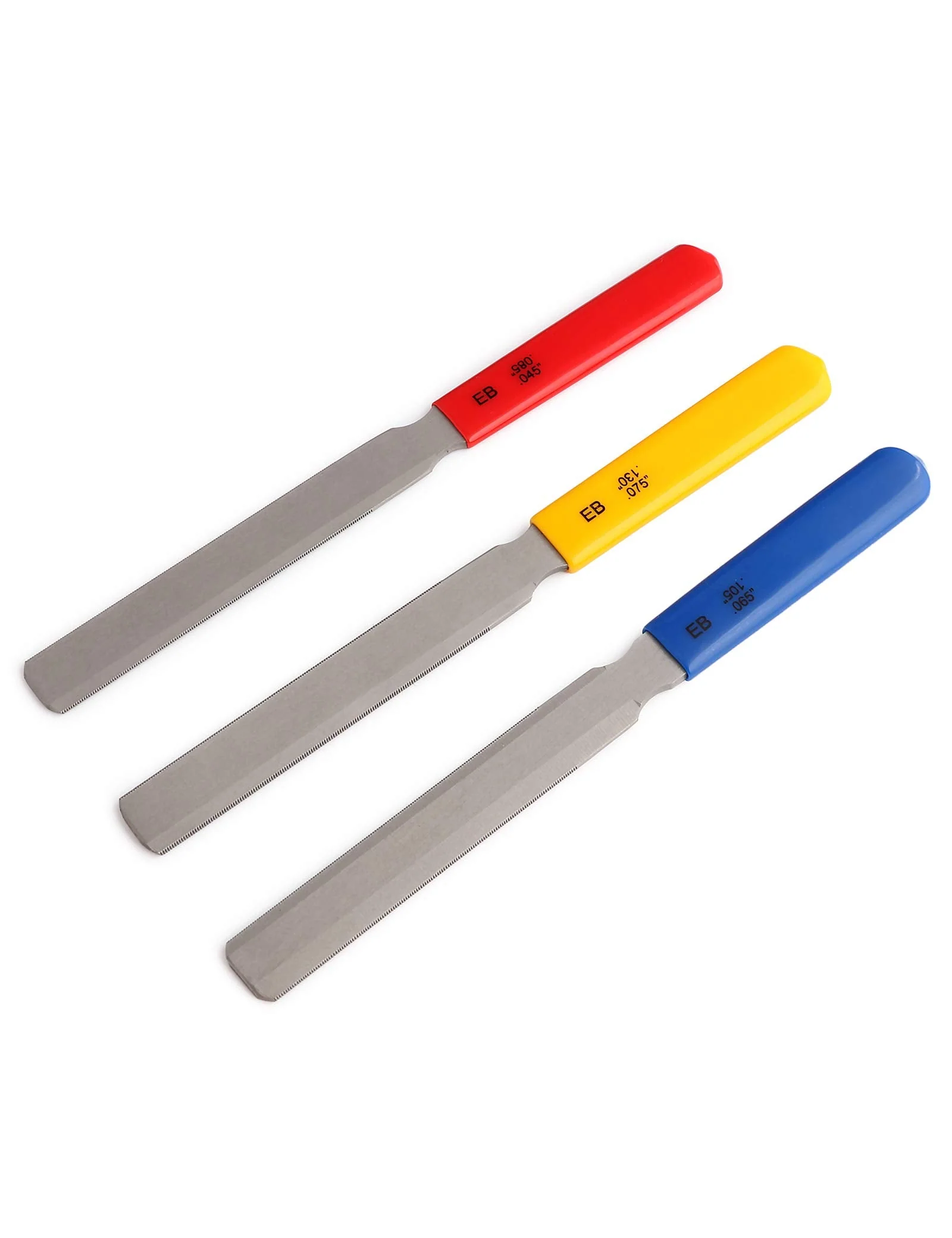 Holmer Bass Guitar Nut Files Double Edge Nut Slotting Files Set Fret Crowning Files Luthier Tools for P Bass Jazz Bass Guitar Set of 3Pcs. - Image 8