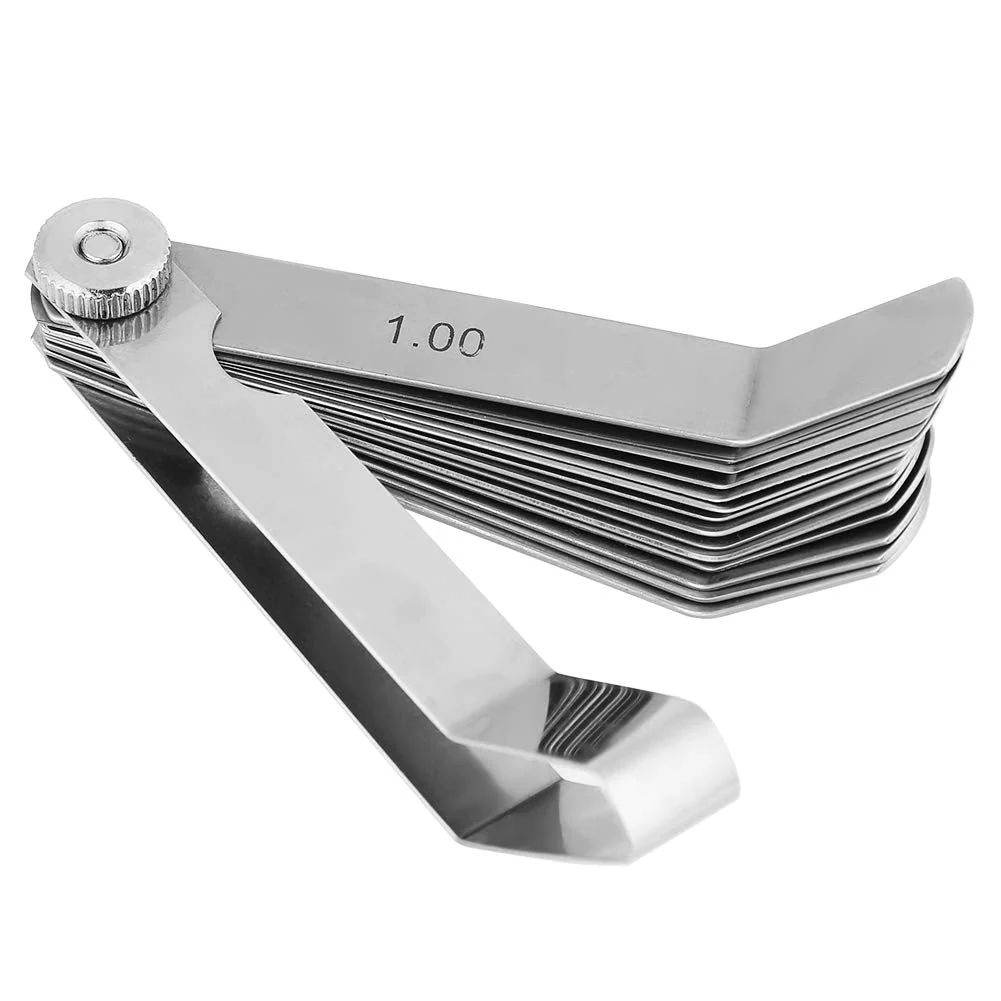 Honda Valve Adjustment Tool, Deosdum Metric Feeler Gauge Set, Stainless Steel, Curved Feeler Gauge Ruler, Welding Inspection Tool, 0.05 1.00mm Offset Feeler Gauge - Image 6