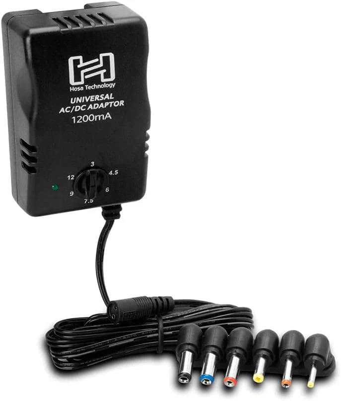 Hosa ACD-477 Universal Power Adapter, Selectable up to 12 VDC 1200 mA - Image 2