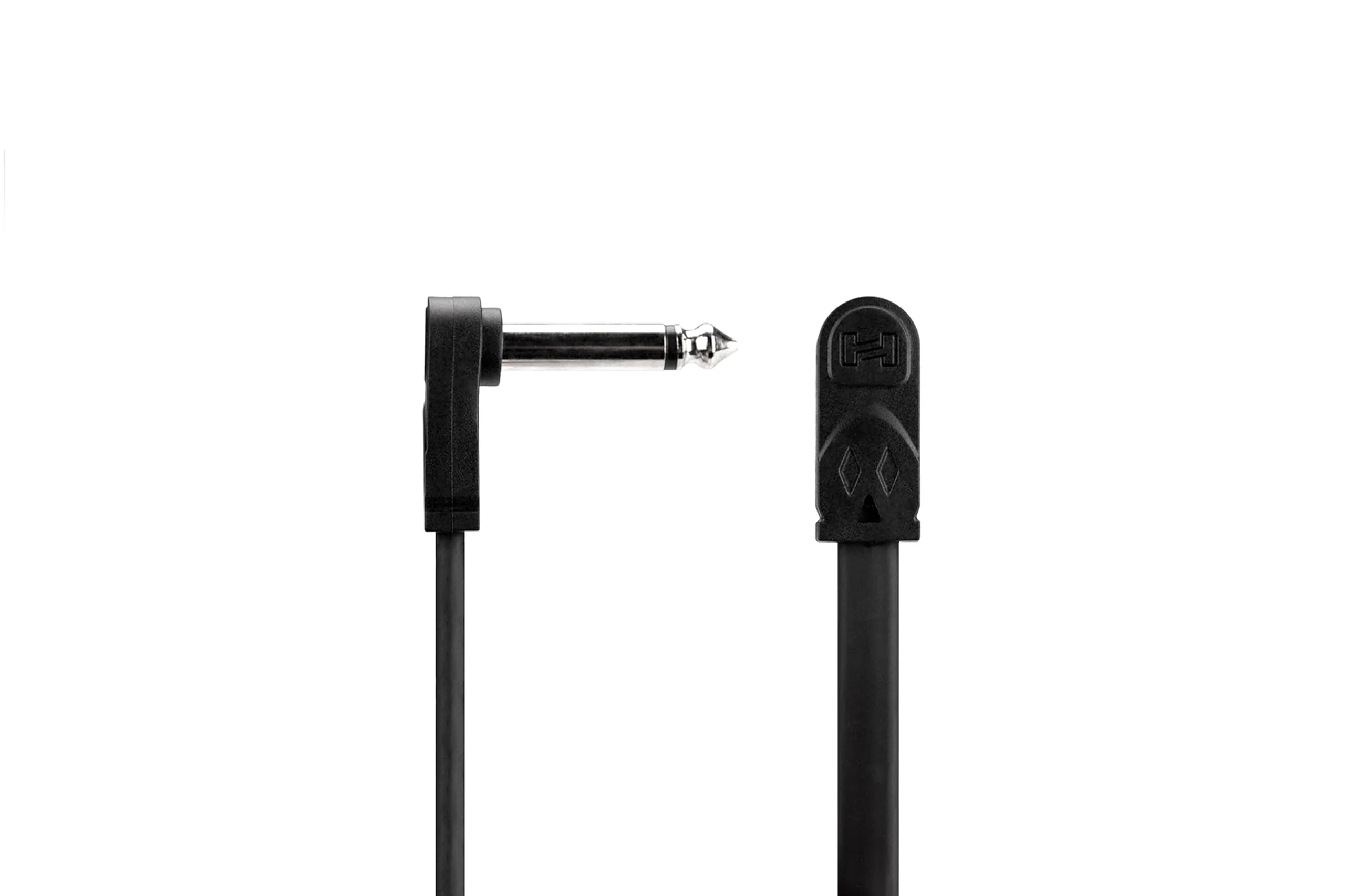 Hosa CFP-606 Flat Guitar Pedalboard Patch Cable - Right Angle to Right Angle - 6 inch (6-pack) Set of 6 - Image 2