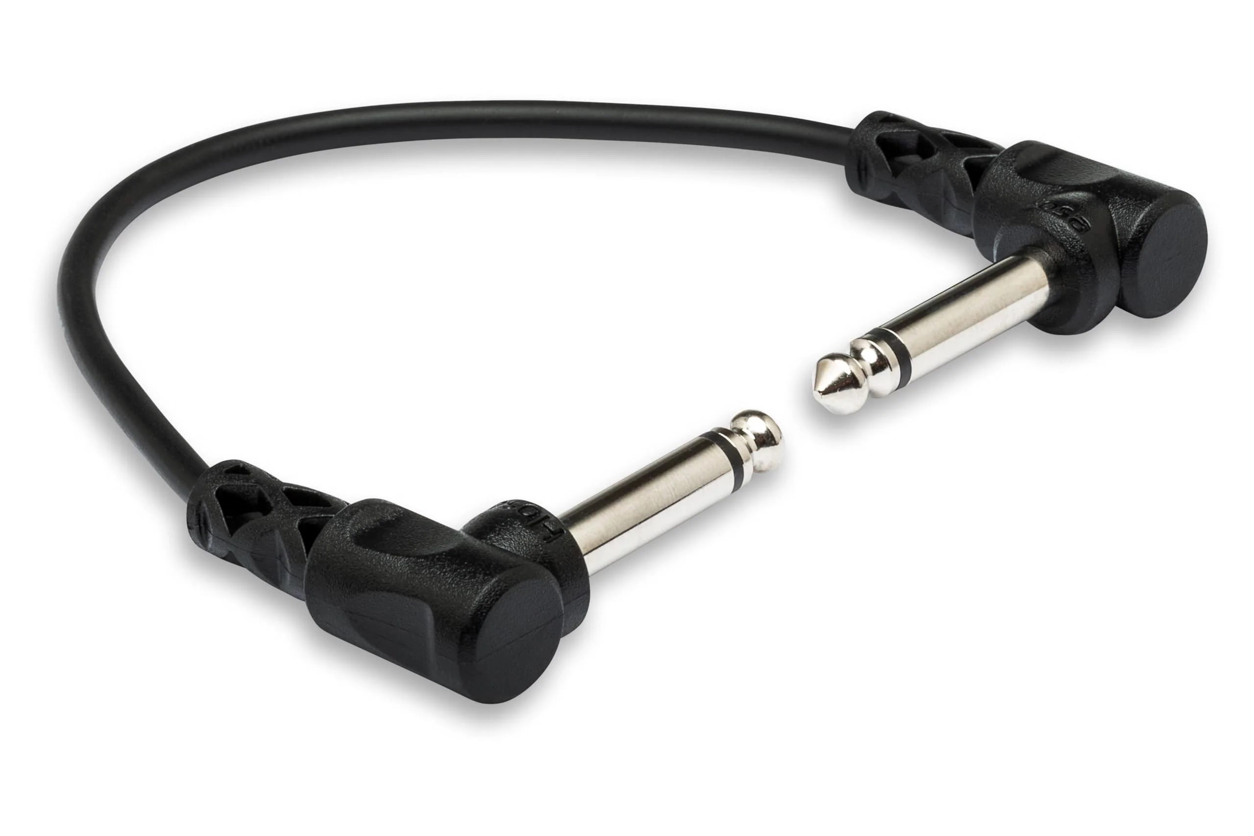 Hosa CFS-606 Molded Right-angle to Same Guitar Patch Cable, 6 Inches, 6 pieces 6 inch (6 pack) - Image 4