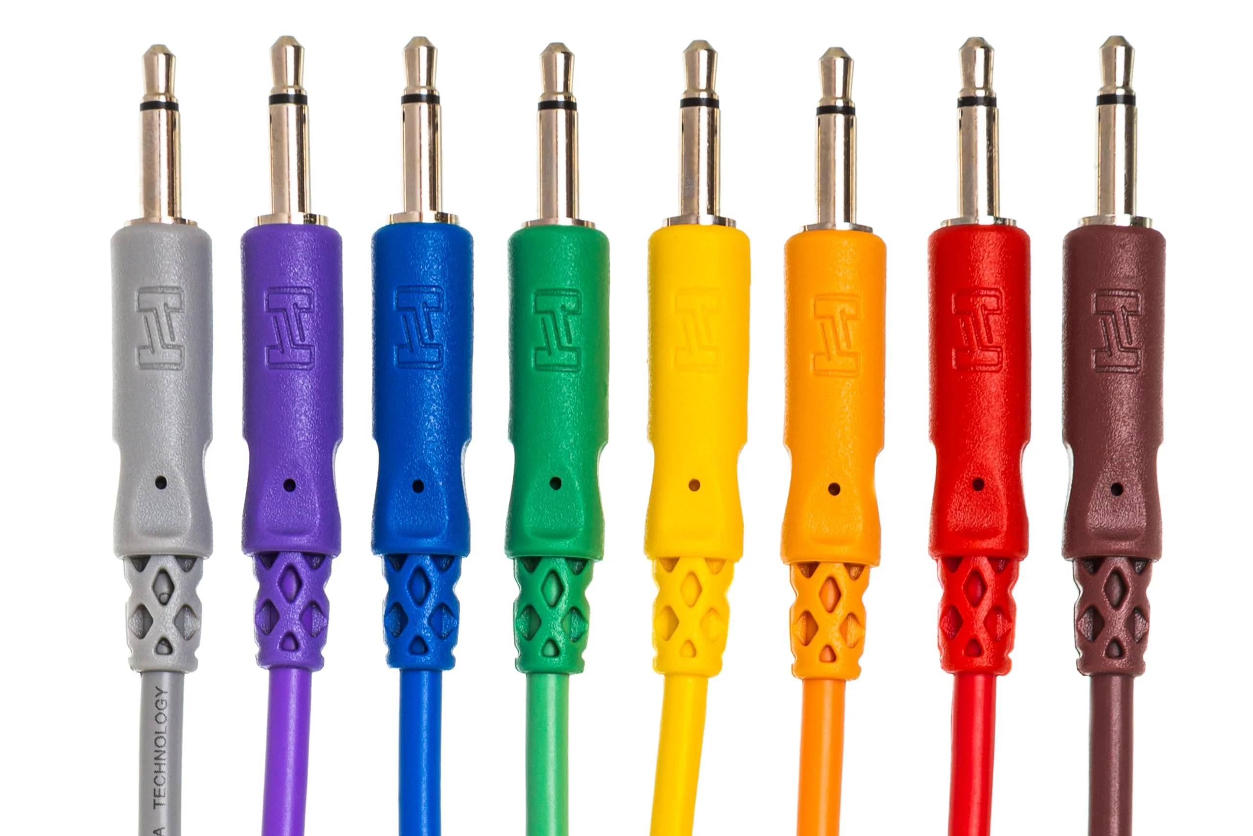 Hosa CMM-845 Unbalanced Patch Cables, 3.5 mm TS to Same, 1.5 Feet - Image 2