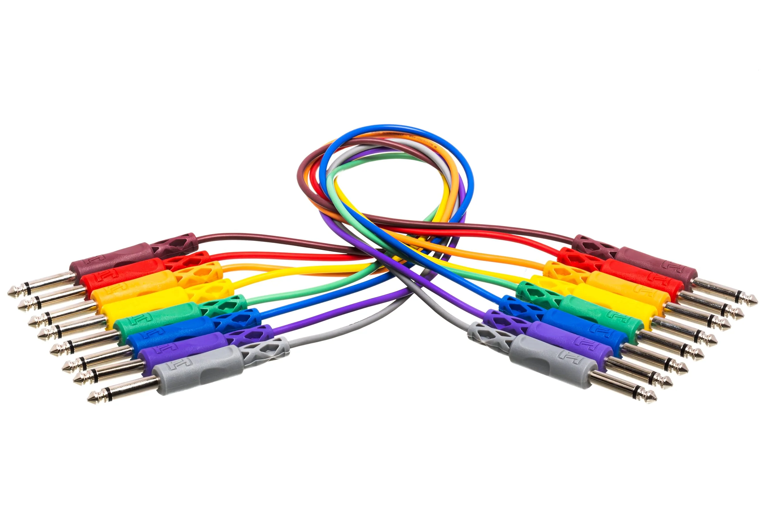 Hosa CPP-830 1/4" TS to Same Unbalanced Patch Cables, 1 Foot 1X1X1 inches - Image 2