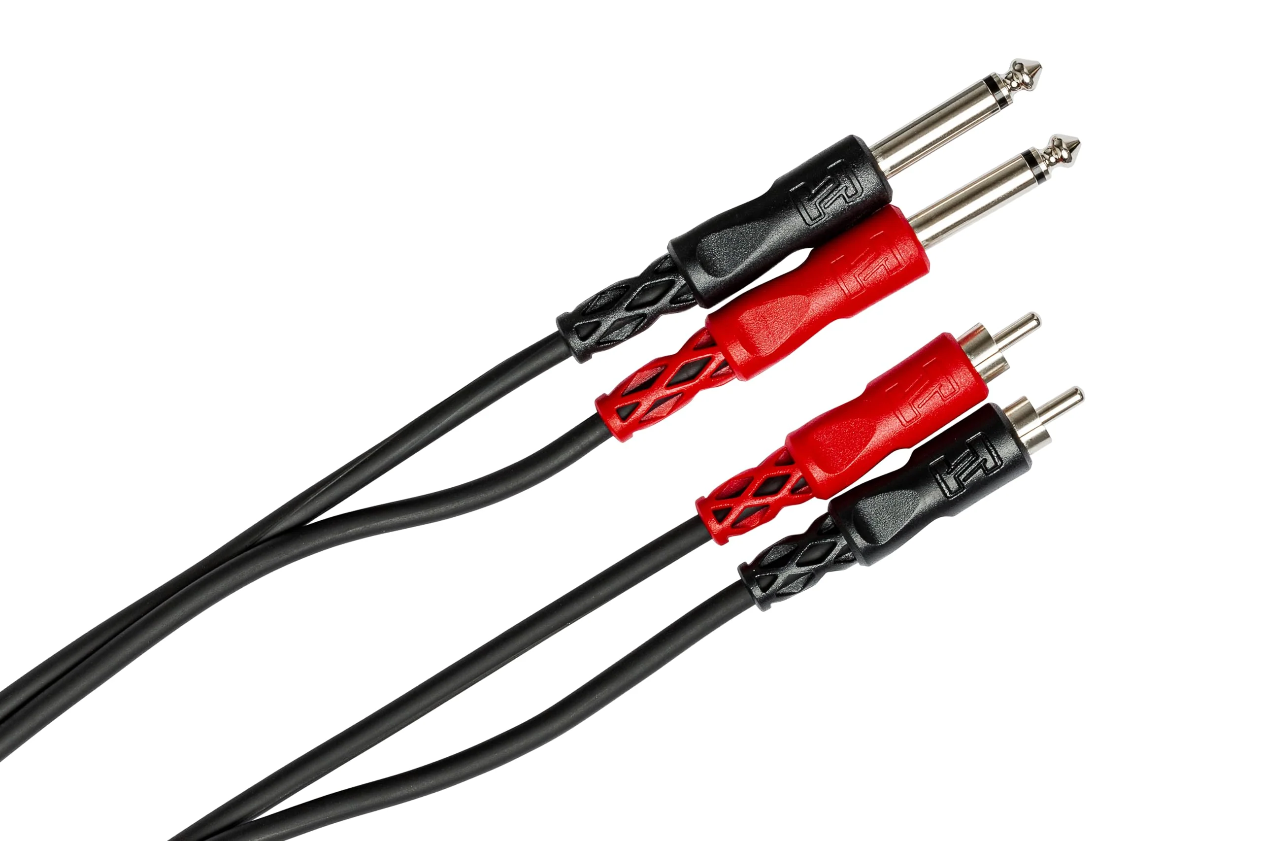 Hosa CPR-204 Stereo Interconnect, Dual 1/4 Inch TS to Dual RCA, 13 Feet 13.1 Feet Single - Image 4