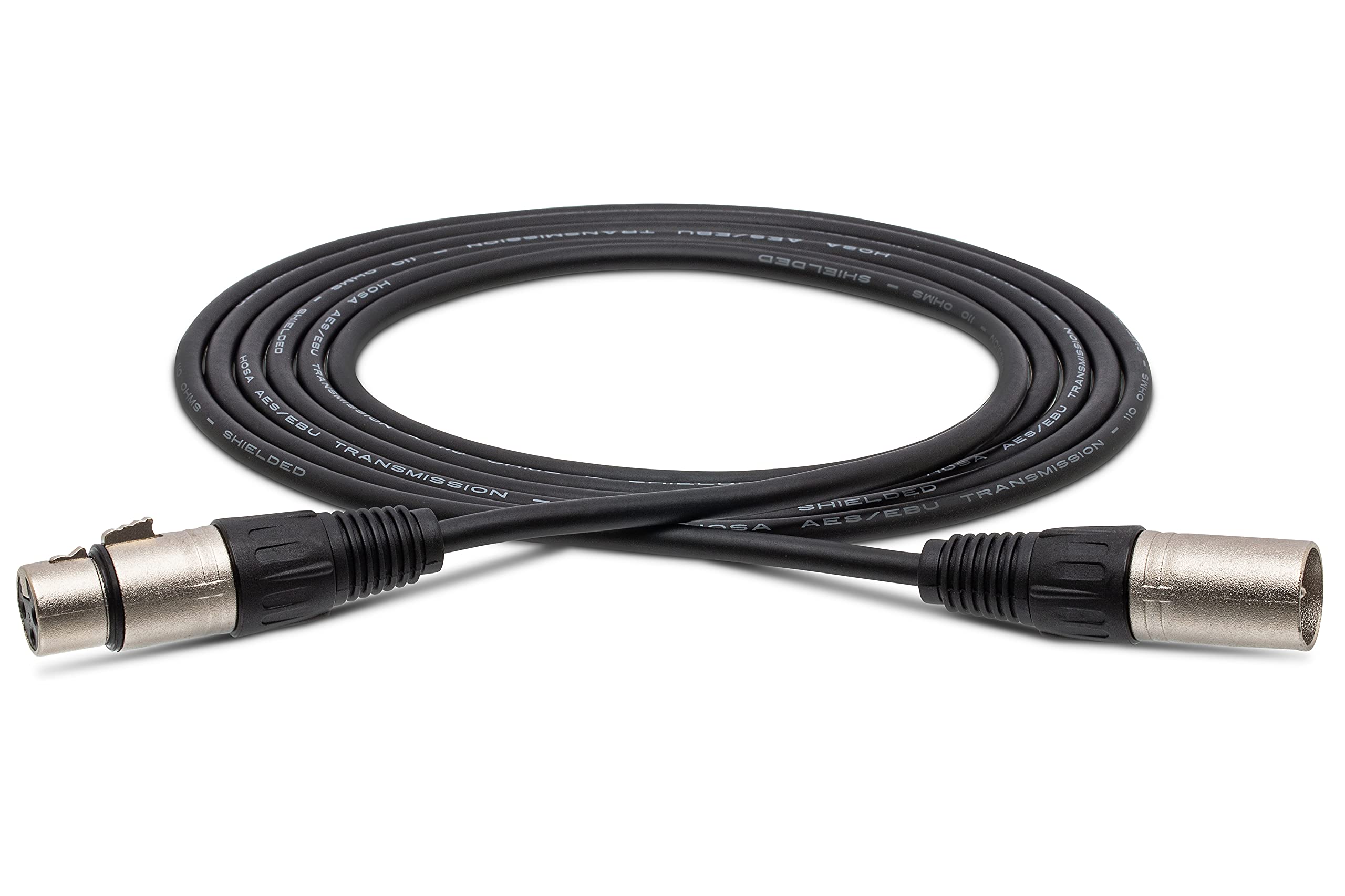 Hosa EBU-003 Hosa XLR3F to XLR3M AES/EBU Cable, 3 Feet