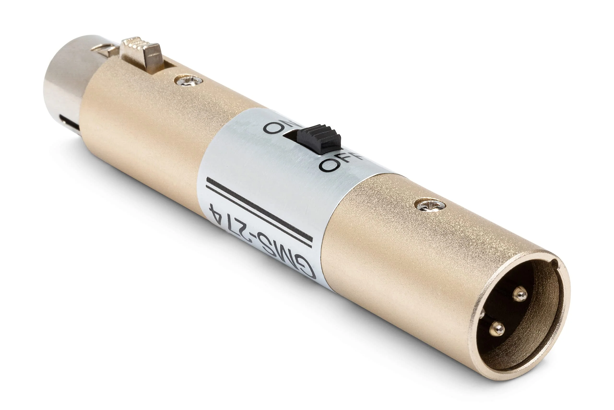 Hosa GMS-274 Power Switch, XLR3F to XLR3M - Image 2