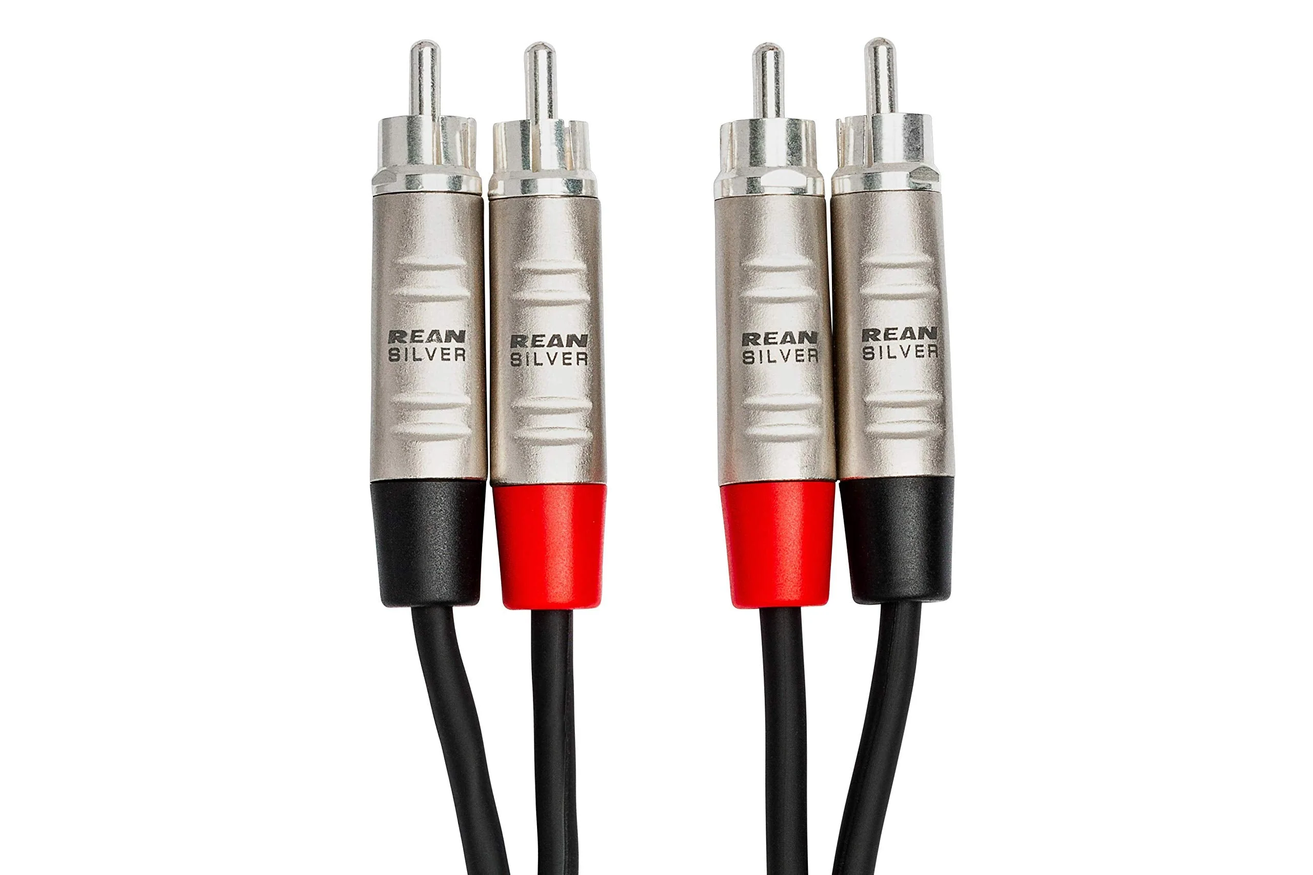Hosa HRR-010X2 Pro Stereo Interconnect, Dual REAN RCA to Same, 10 Feet - Image 3