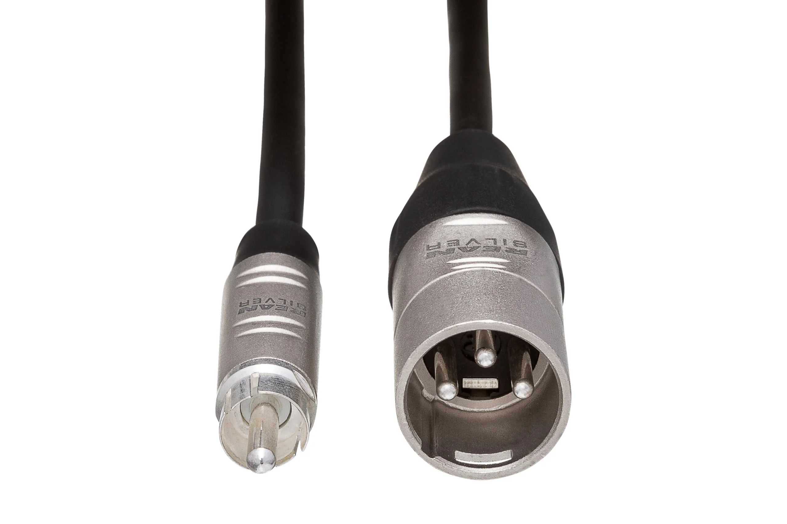 Hosa HRX-020 Pro Unbalanced Interconnect, REAN RCA to XLR3M, 20 Feet - Image 2