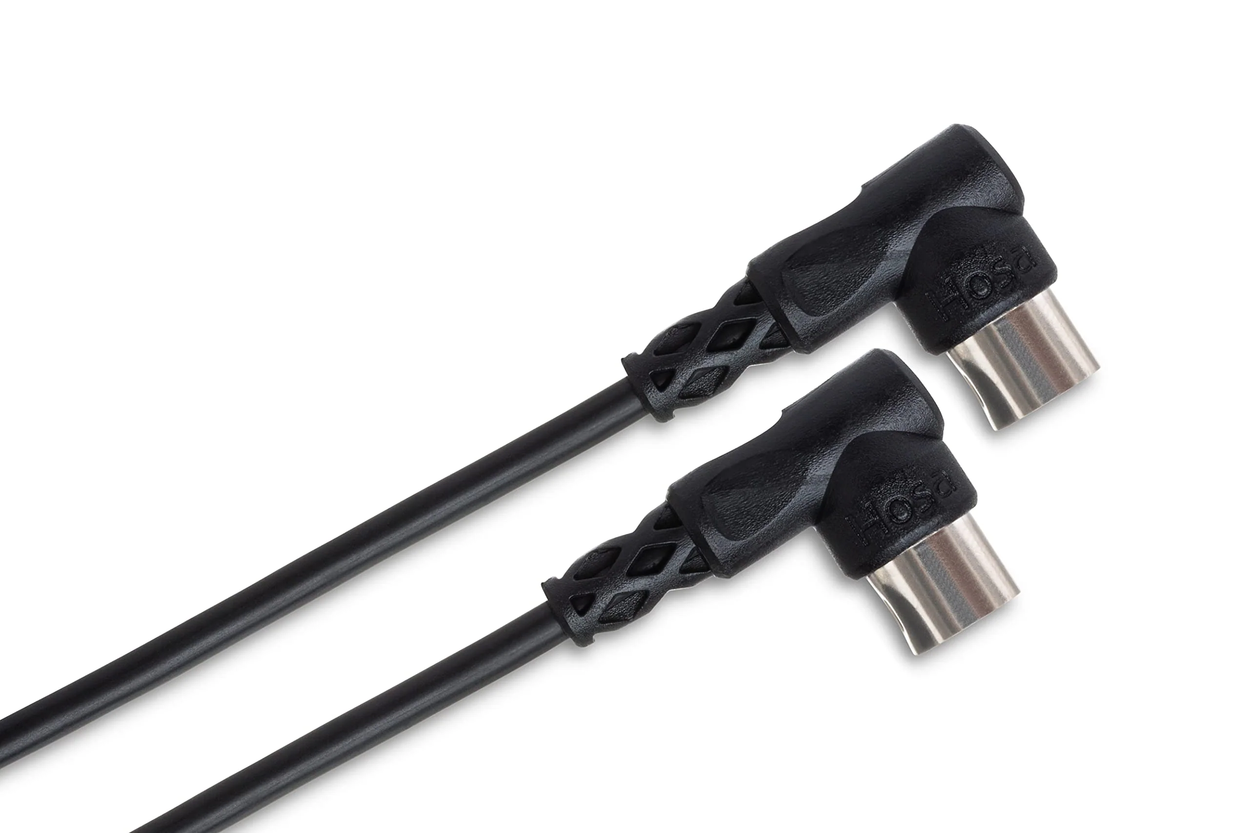 Hosa MDR110 Right-Angle MIDI Cable - 10 Feet 3m - Image 2