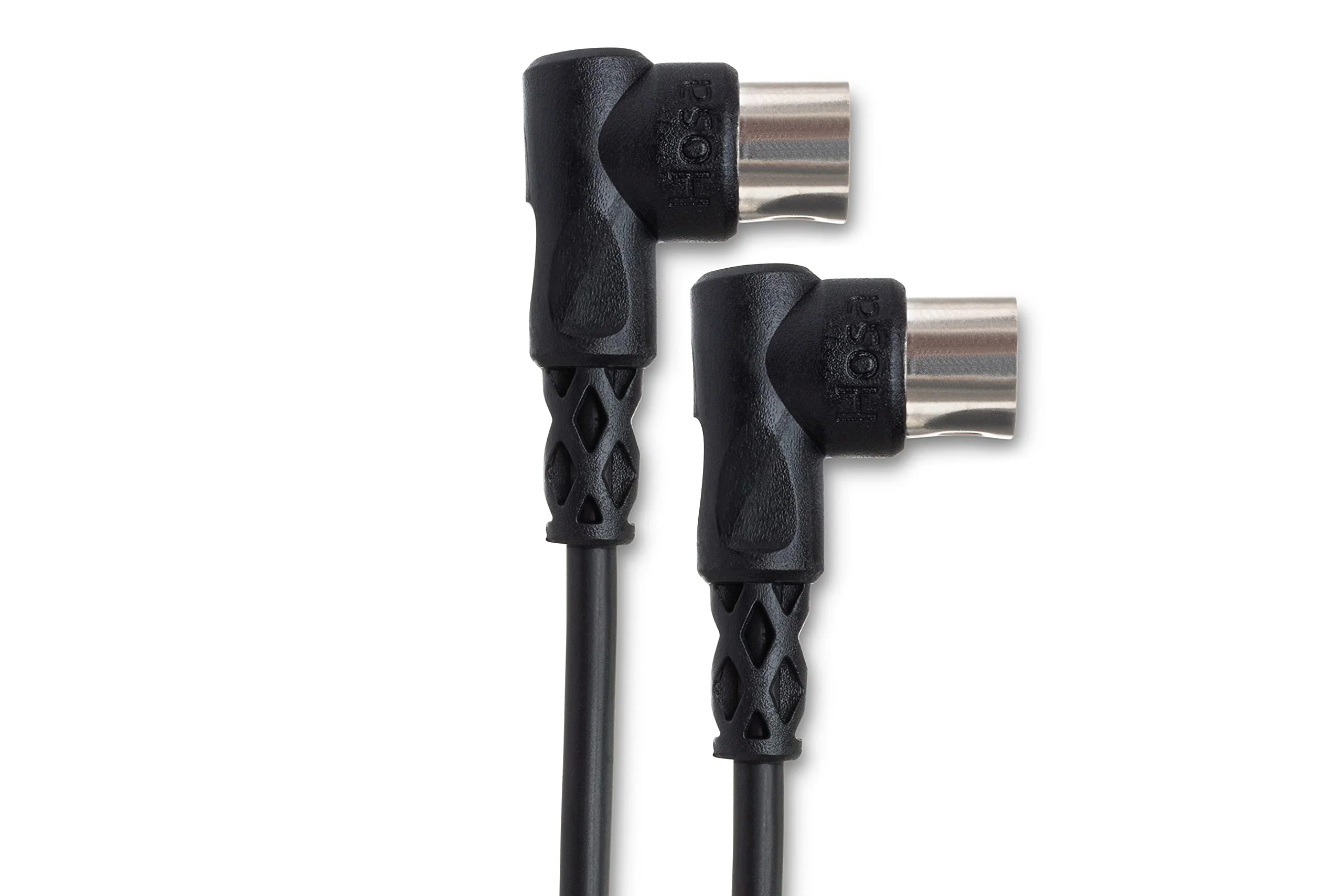 Hosa MDR110 Right-Angle MIDI Cable - 10 Feet 3m - Image 3