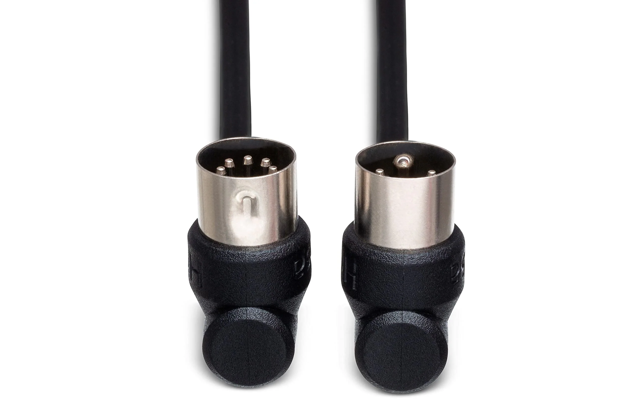 Hosa MDR110 Right-Angle MIDI Cable - 10 Feet 3m - Image 4