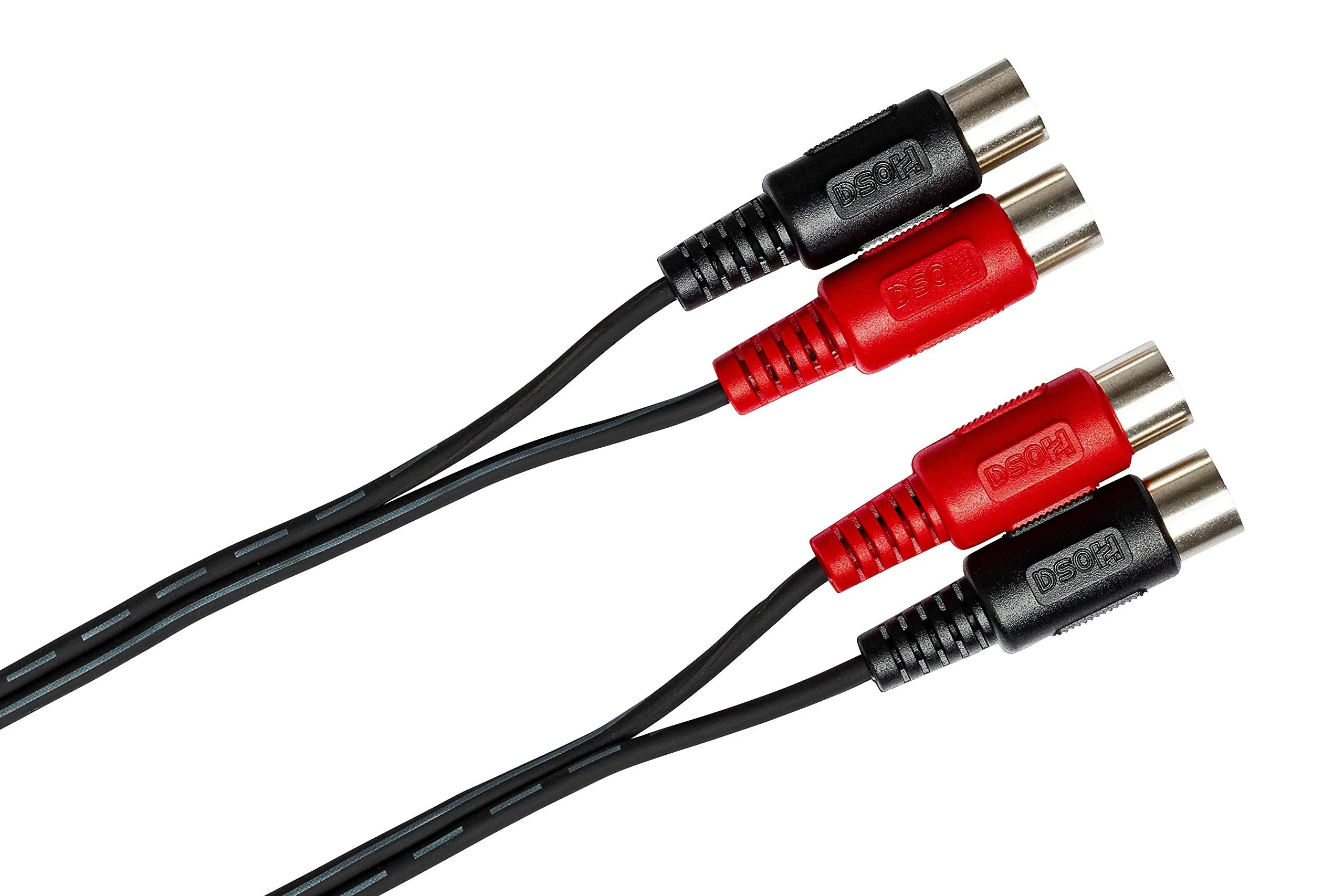 Hosa MID202 Dual MIDI Cable - 6.6 Feet, 2 Meter - Image 3