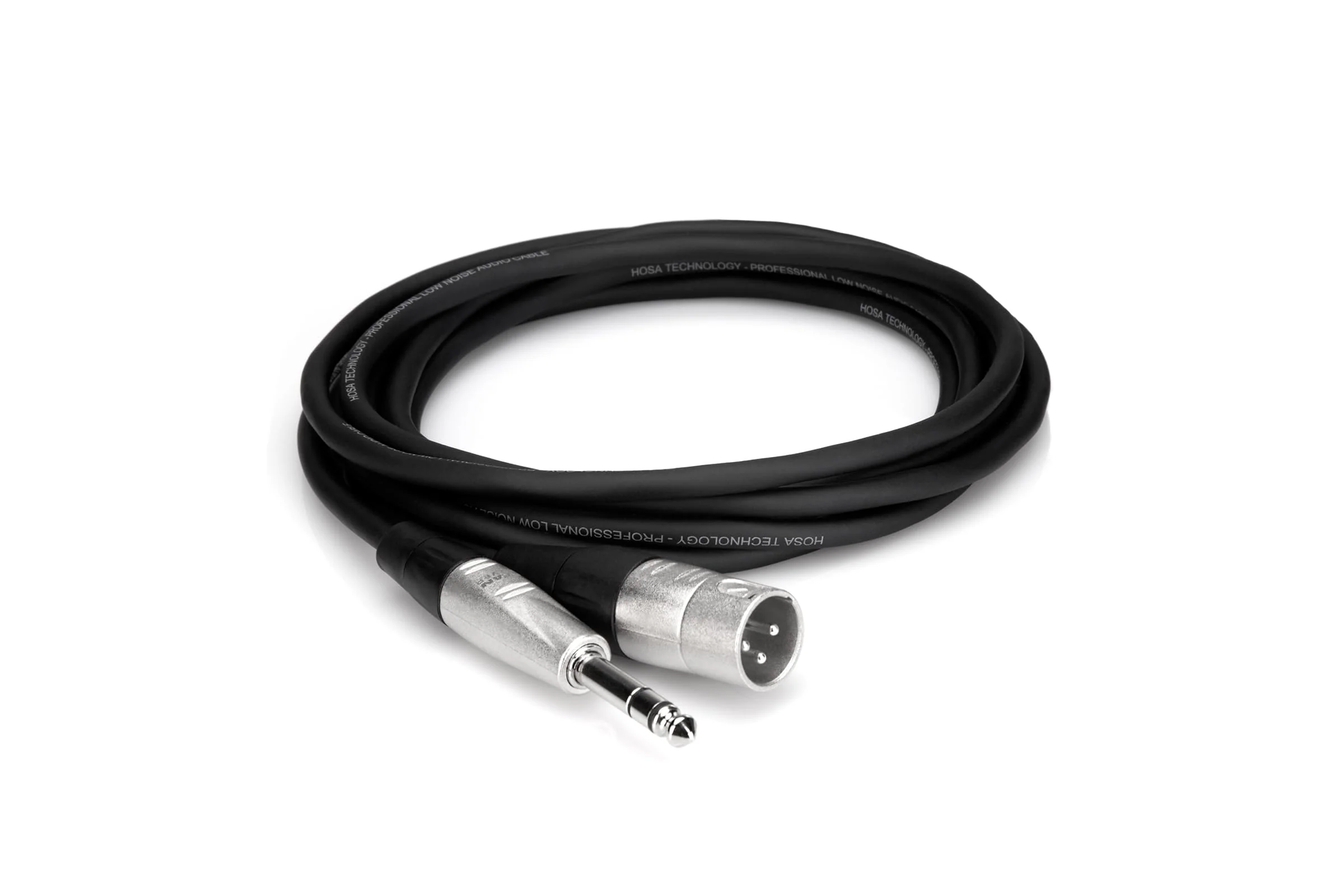 Hosa Pro HSX-050 Balanced Interconnect, REAN 1/4 Inches TRS to XLR3 Meter, 50 Feet - Image 6