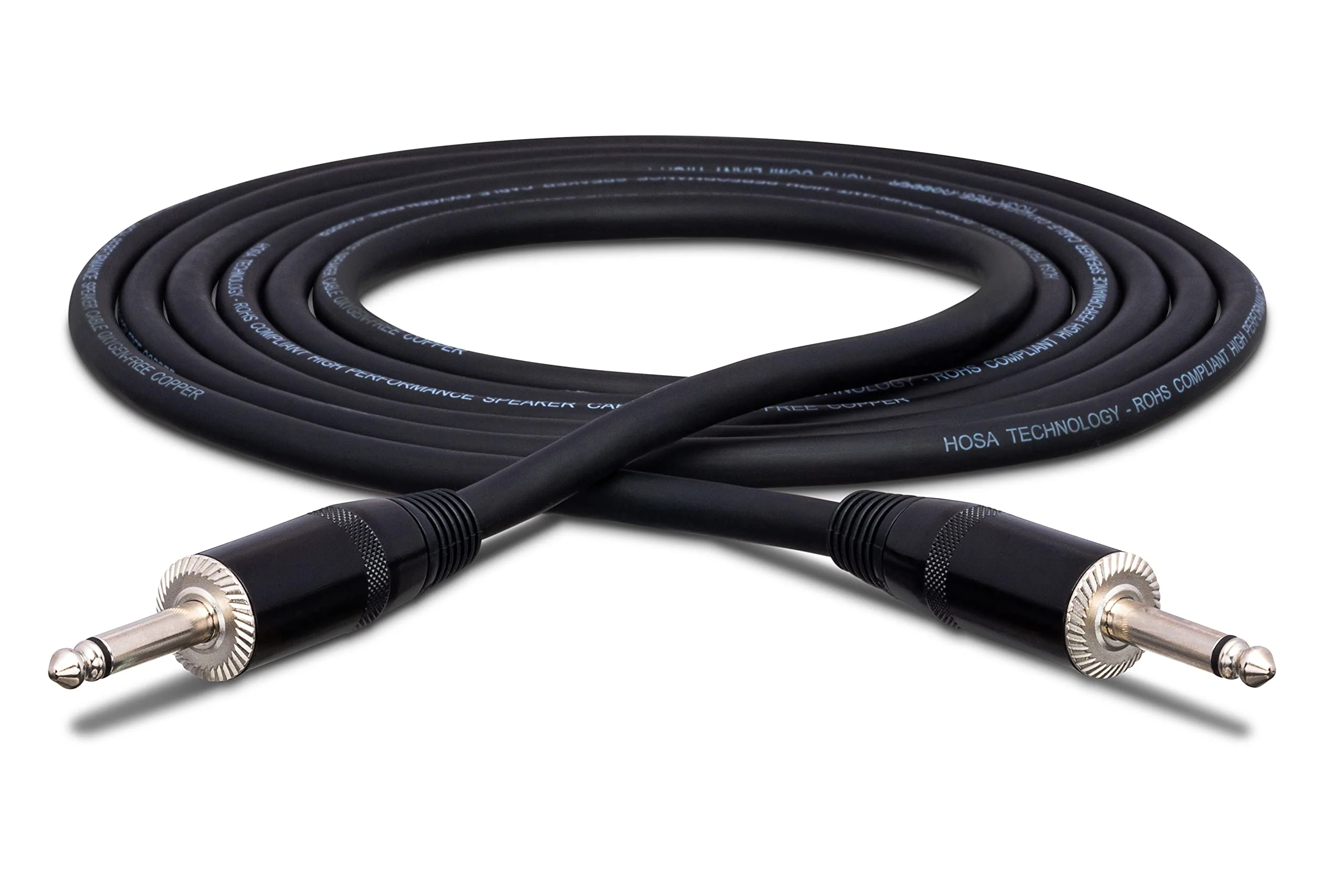 Hosa SKJ-410 Pro Speaker Cable, REAN 1/4 Inch TS to Same, 10 Feet 10-Feet - Image 2