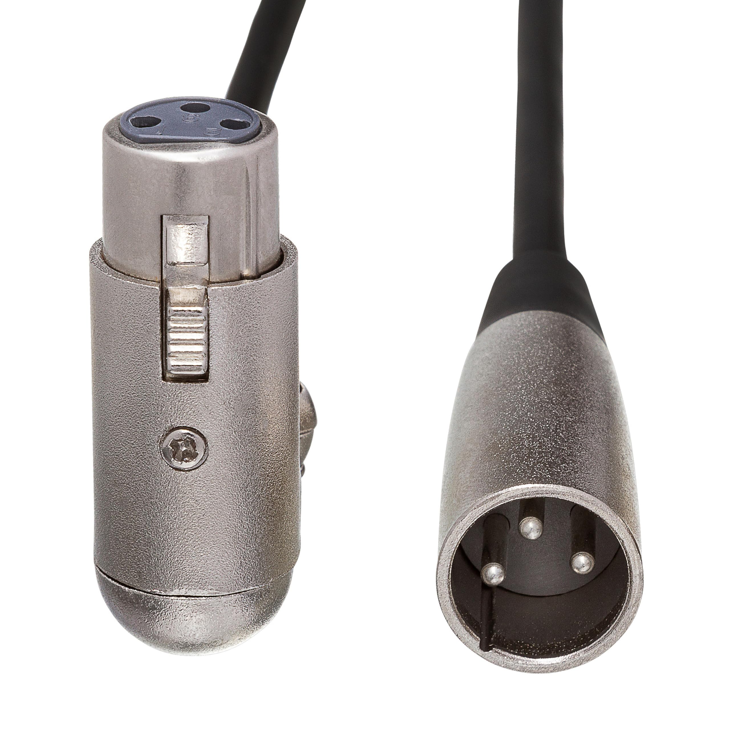 Hosa XFF-125 Male to Right Angle Female XLR Cable, 25-Feet - Image 2