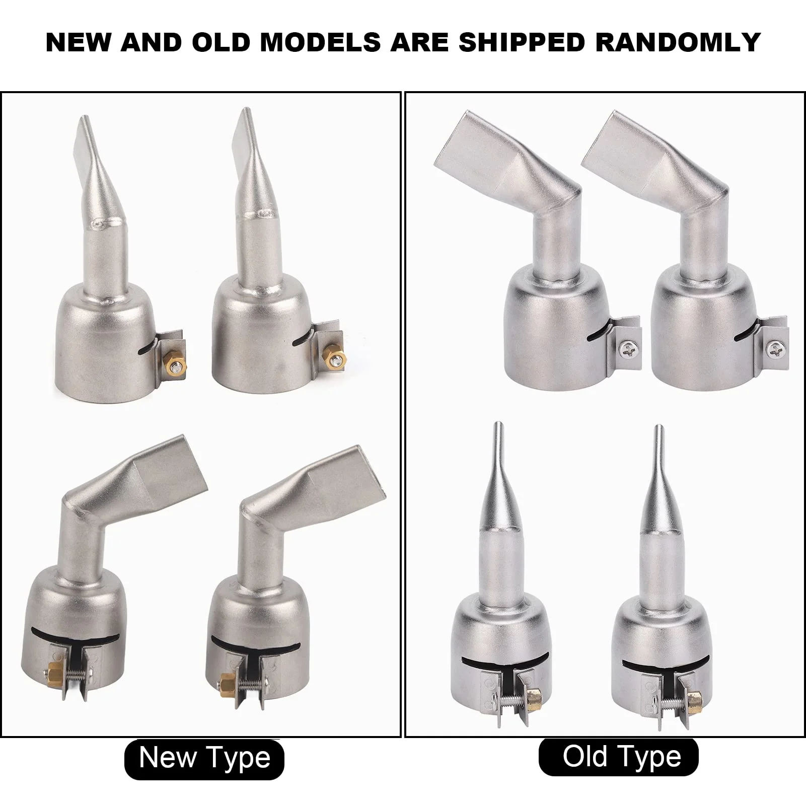 Hot Air Gun, Leister Nozzles, Welding Gun Nozzle 120 Pack of 2 Grade Leister Tools Boquilla Para Soldar Tpo Tips Puntas Heat Guns De 40 Milímetros Soldadora Hot Air Weld Plastic Welder Angled For - Image 7